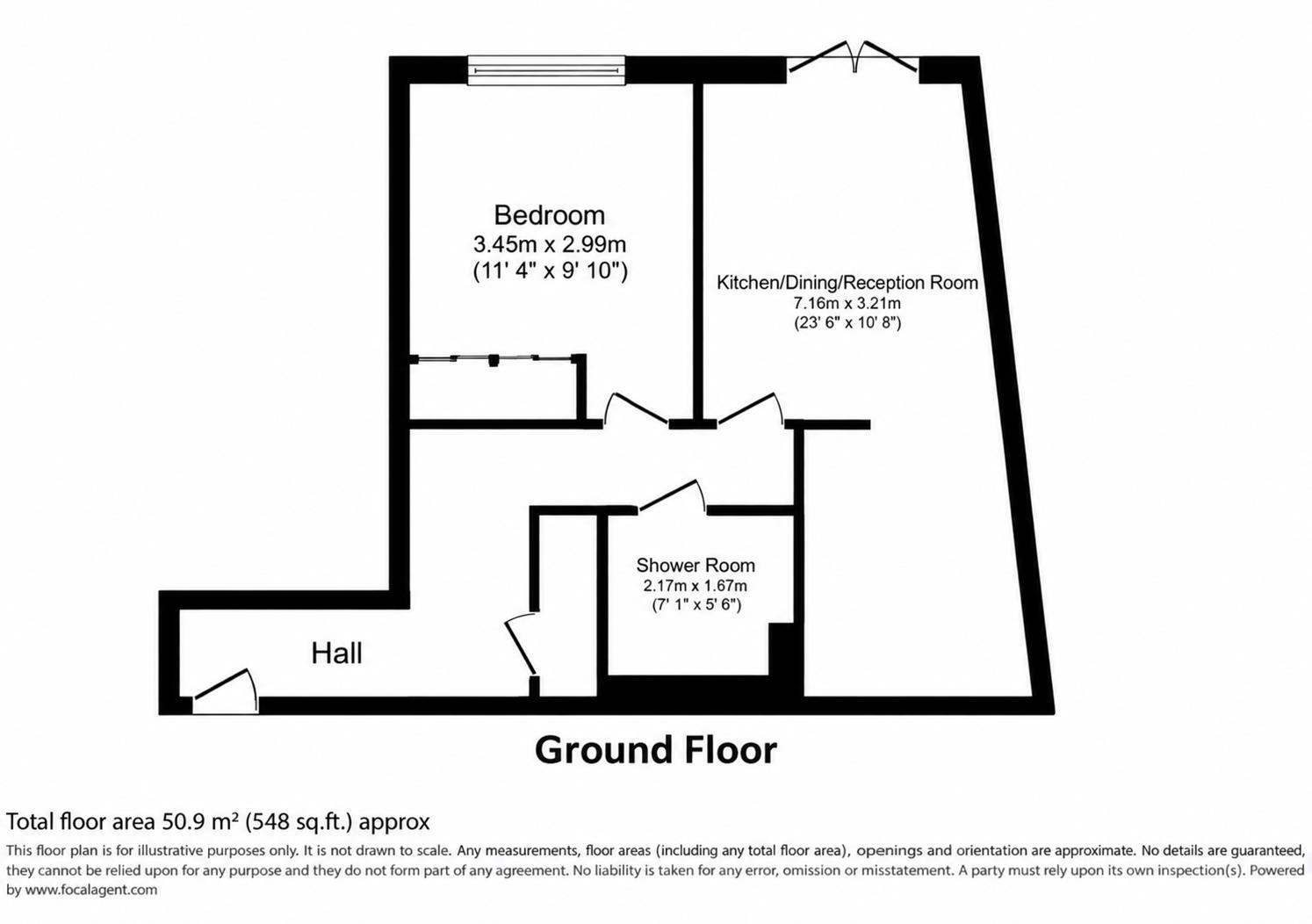 Featherstone Road, Southall floorplan