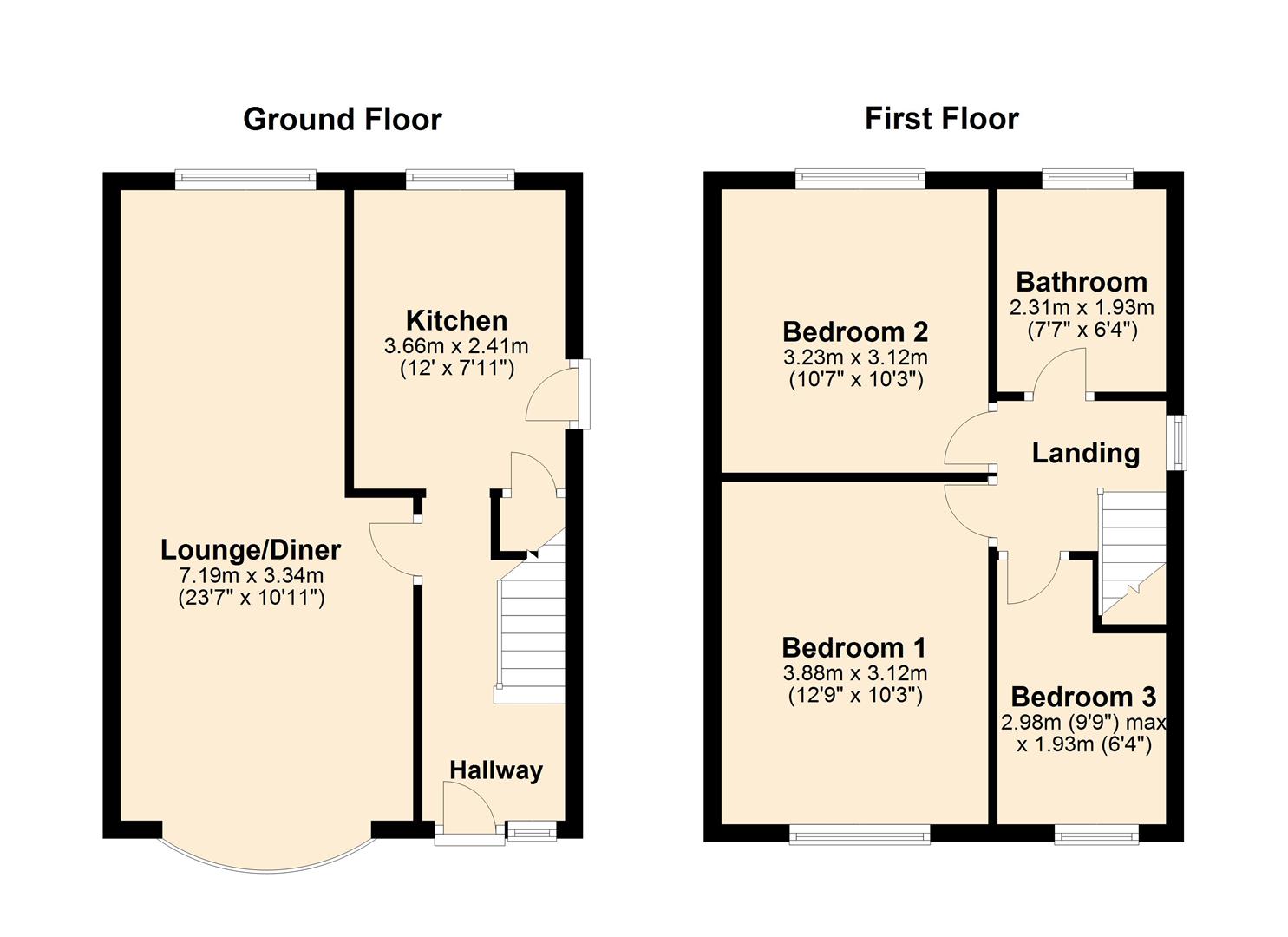 Manor Park Avenue, Allerton Bywater, Castleford WF10, 3 bedroom semidetached house for sale