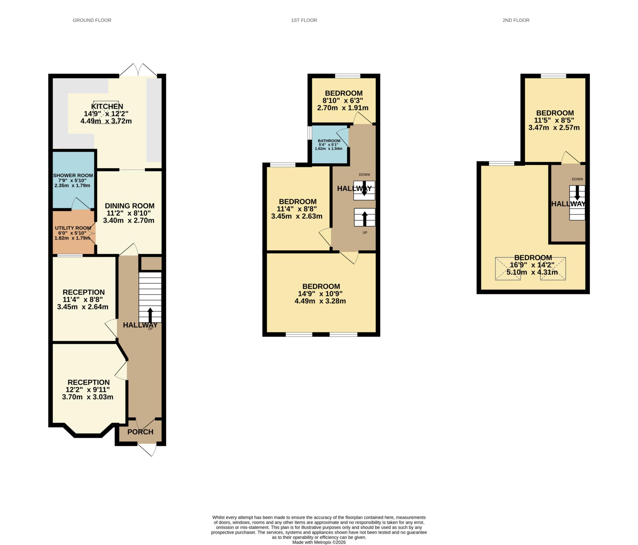 72, Sherrard Road, London floorplan