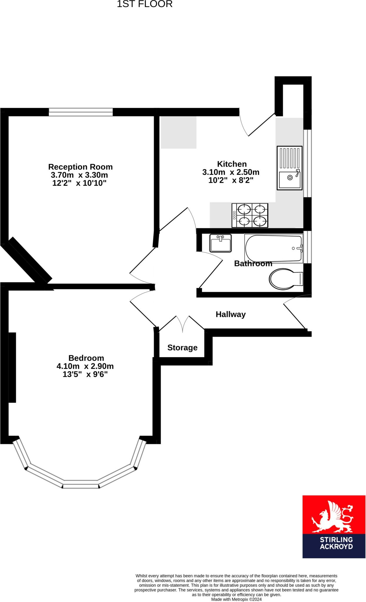 River Gardens, Feltham, Middlesex, TW14 0RE floorplan