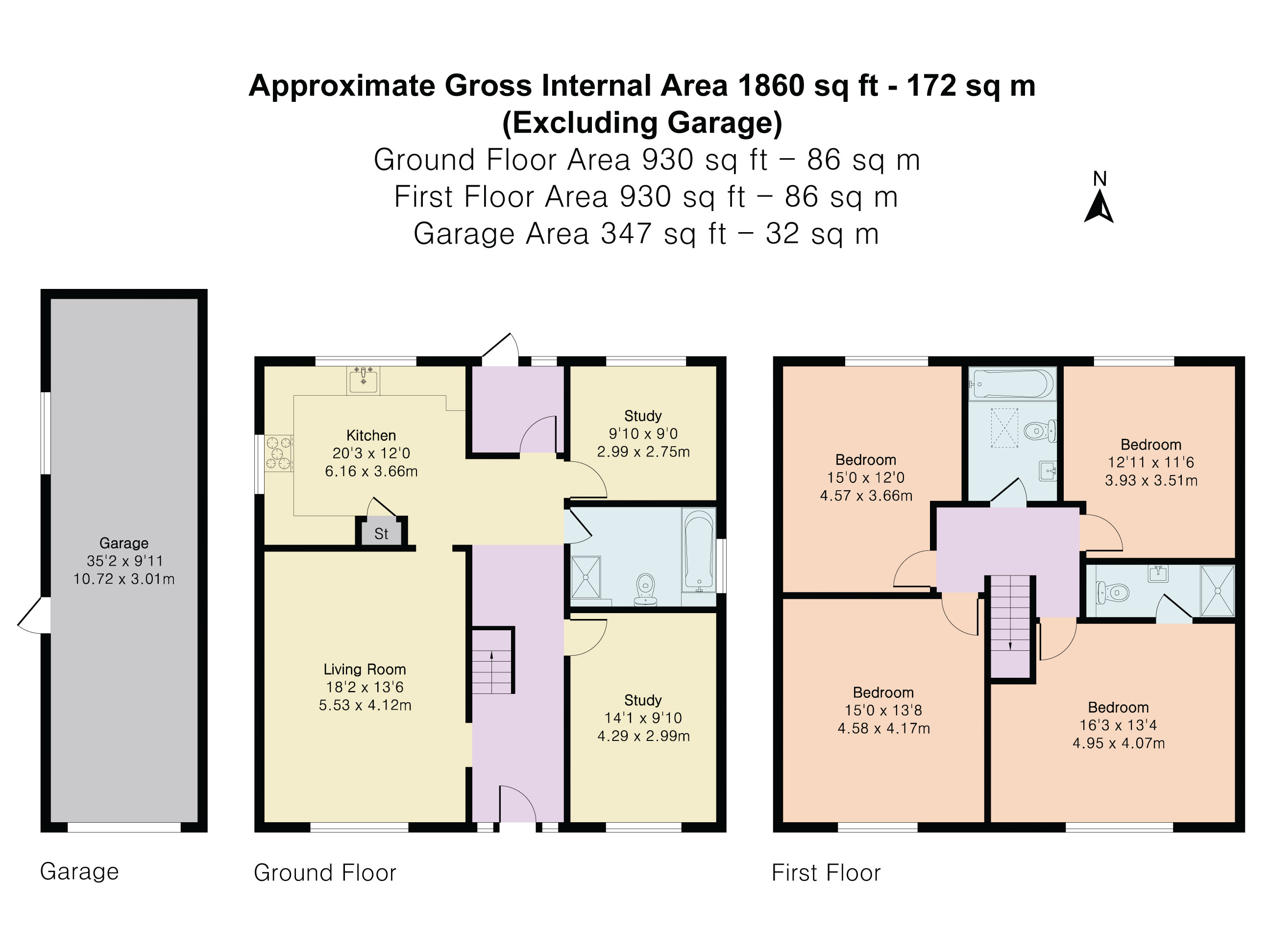 3, Twickenham Road, Newton Abbot floorplan