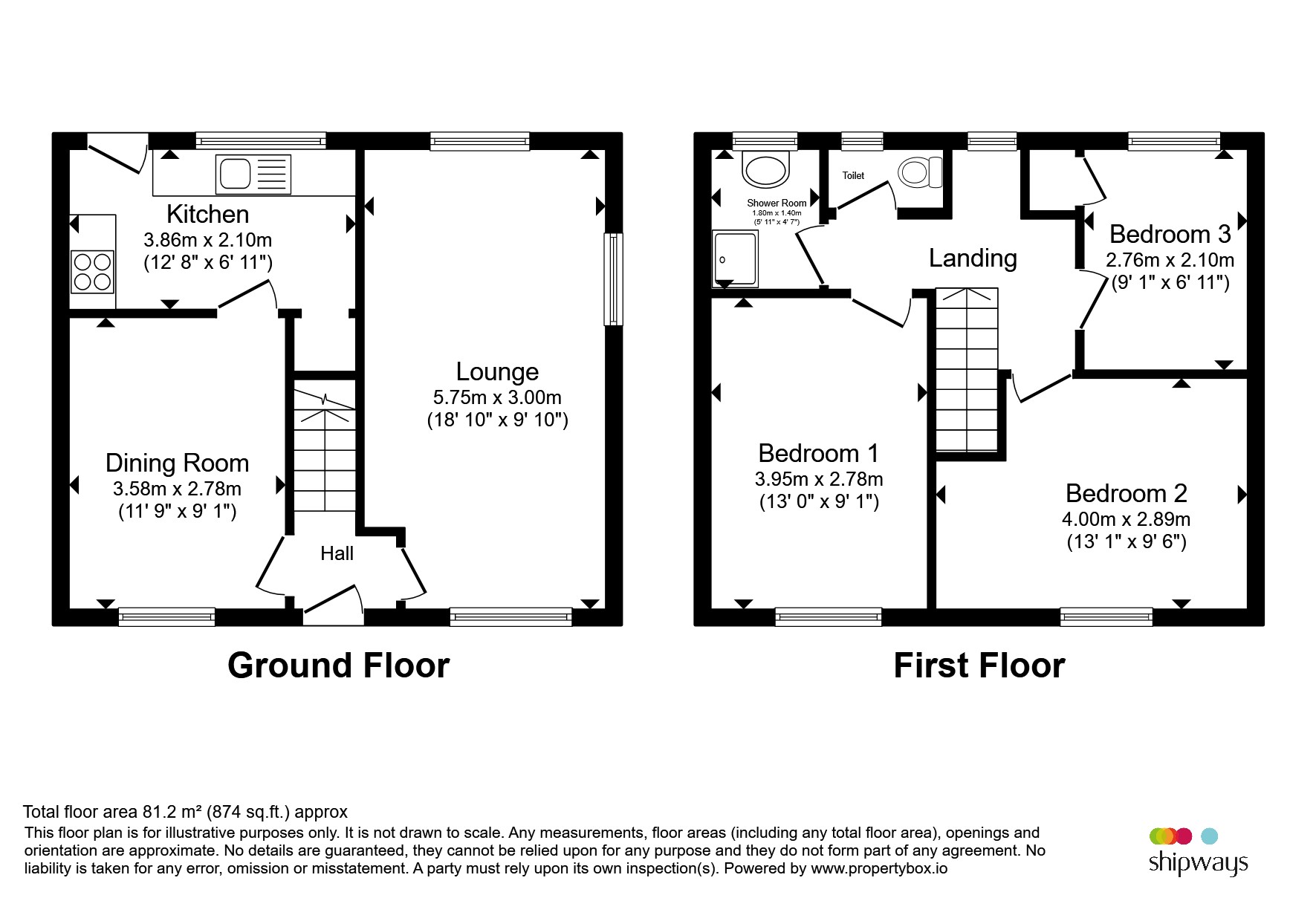 14, Valley Road, Birmingham floorplan