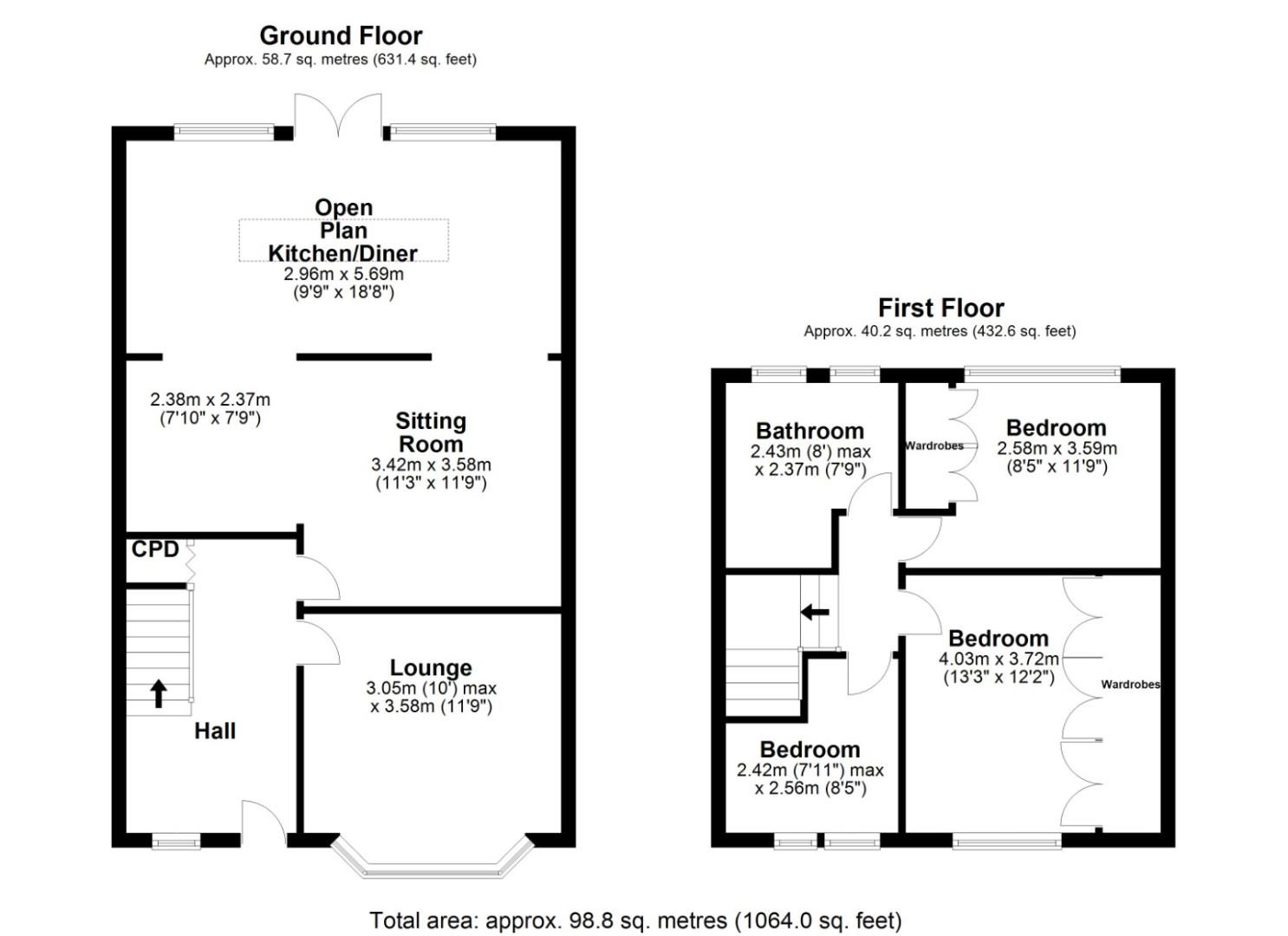 10, Elsmere Avenue, Liverpool floorplan