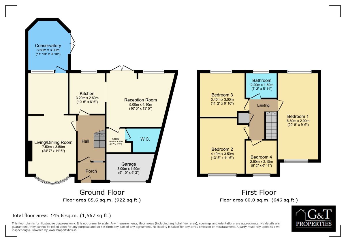 128 Longfellow Road, Dudley floorplan