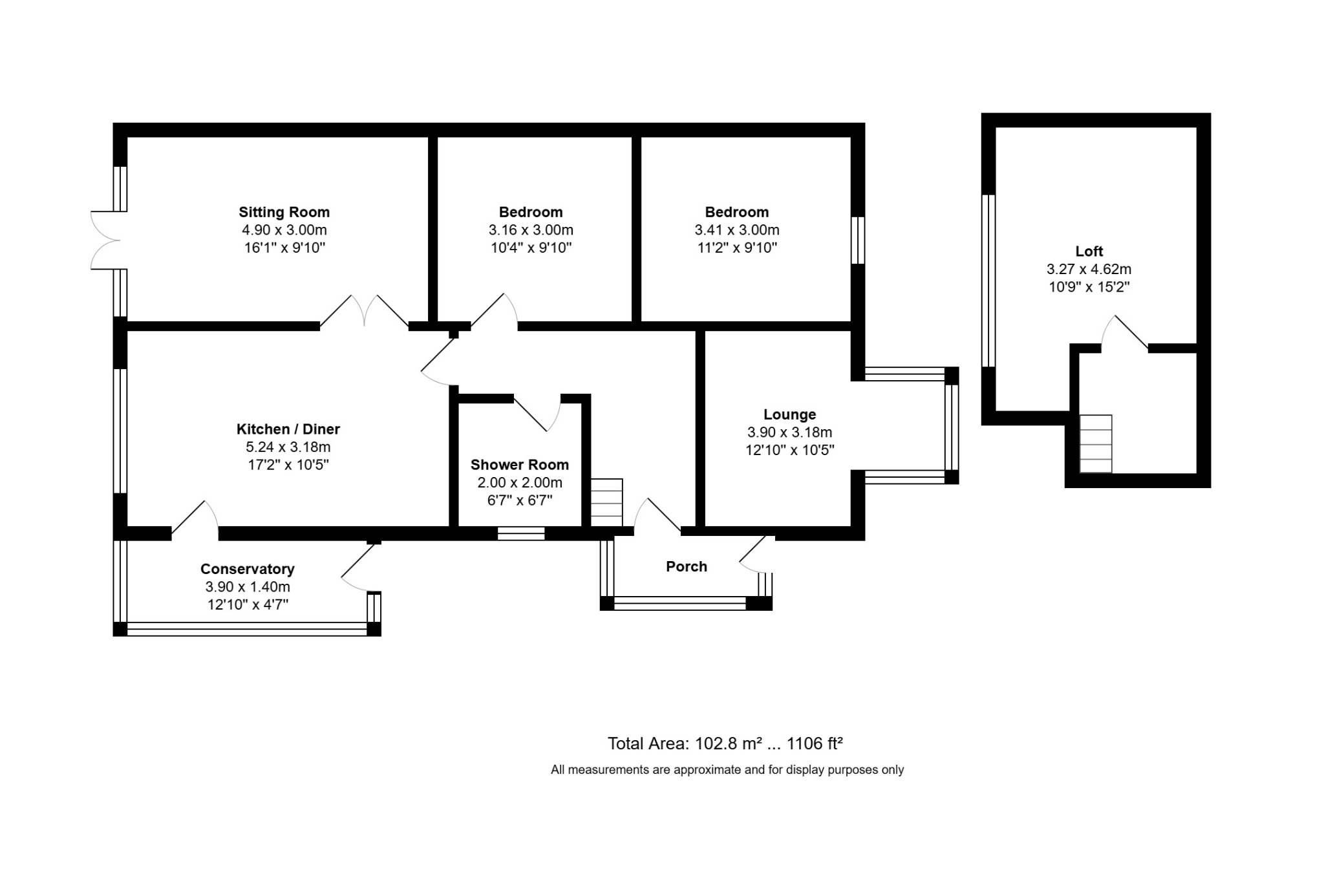 Southport, Merseyside floorplan