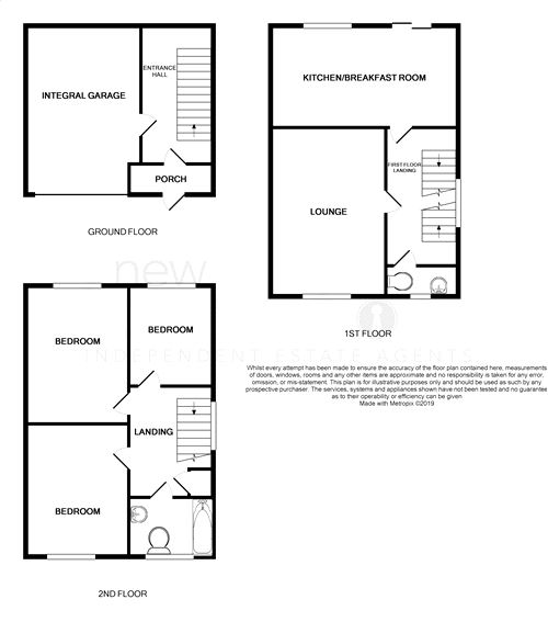 3 Bedrooms Town house for sale in Amanda Close, Bexhill-On-Sea, East Sussex TN40