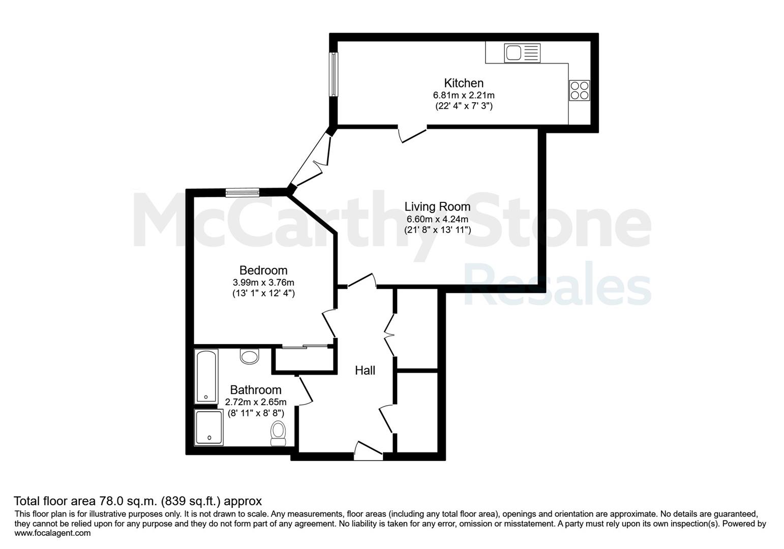 53 Lyle Court, 25 Barnton Grove, Edinburgh floorplan
