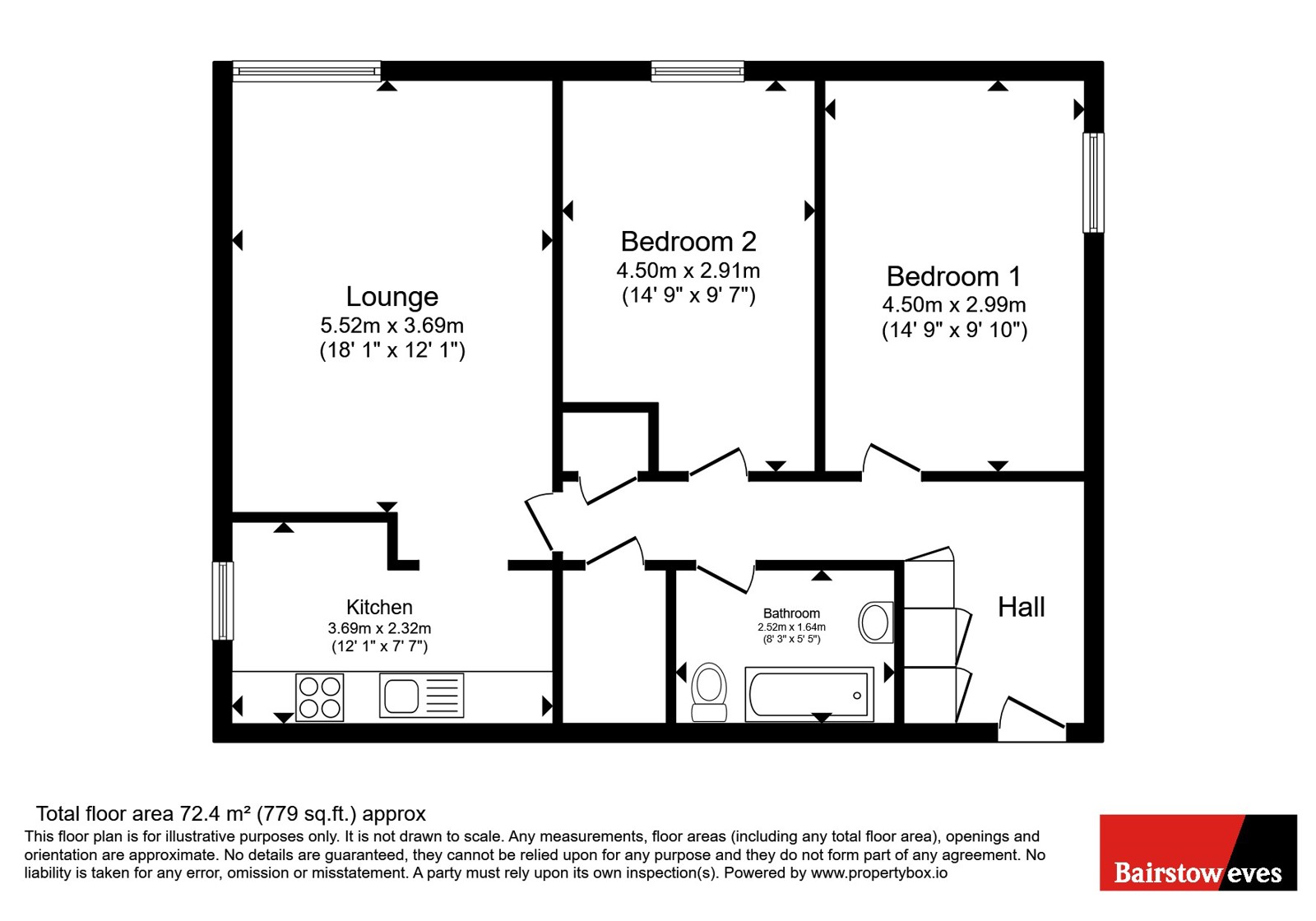 19 Greenwood House,, Argent Street, Essex floorplan