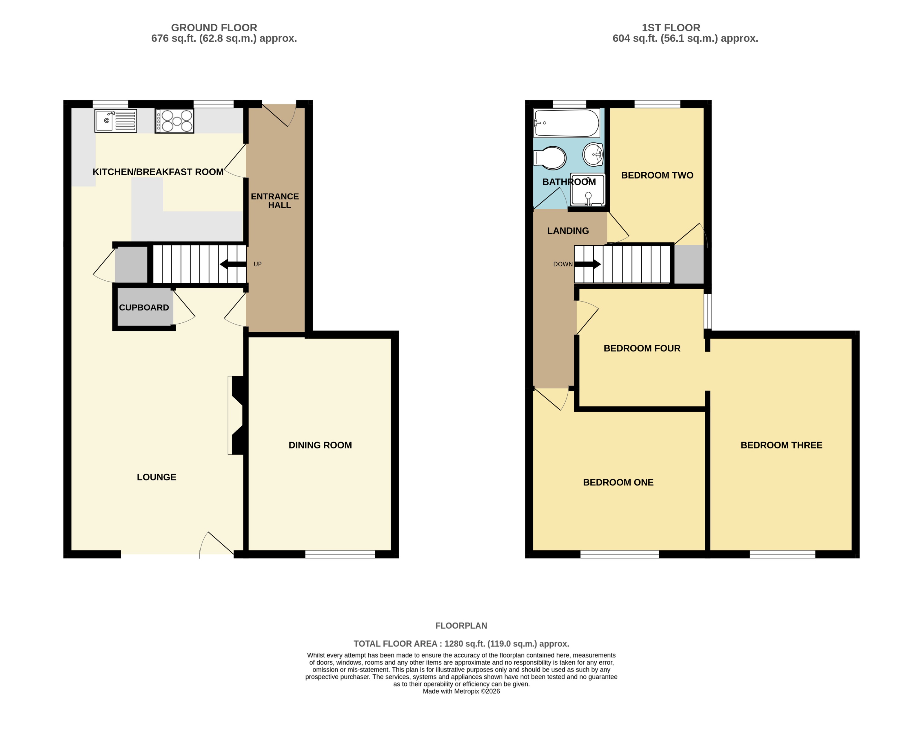 5, Jermyn Mews, Lincoln floorplan