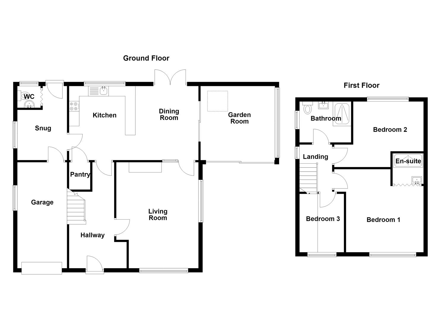 79, Woodhouse Lane, Biddulph floorplan