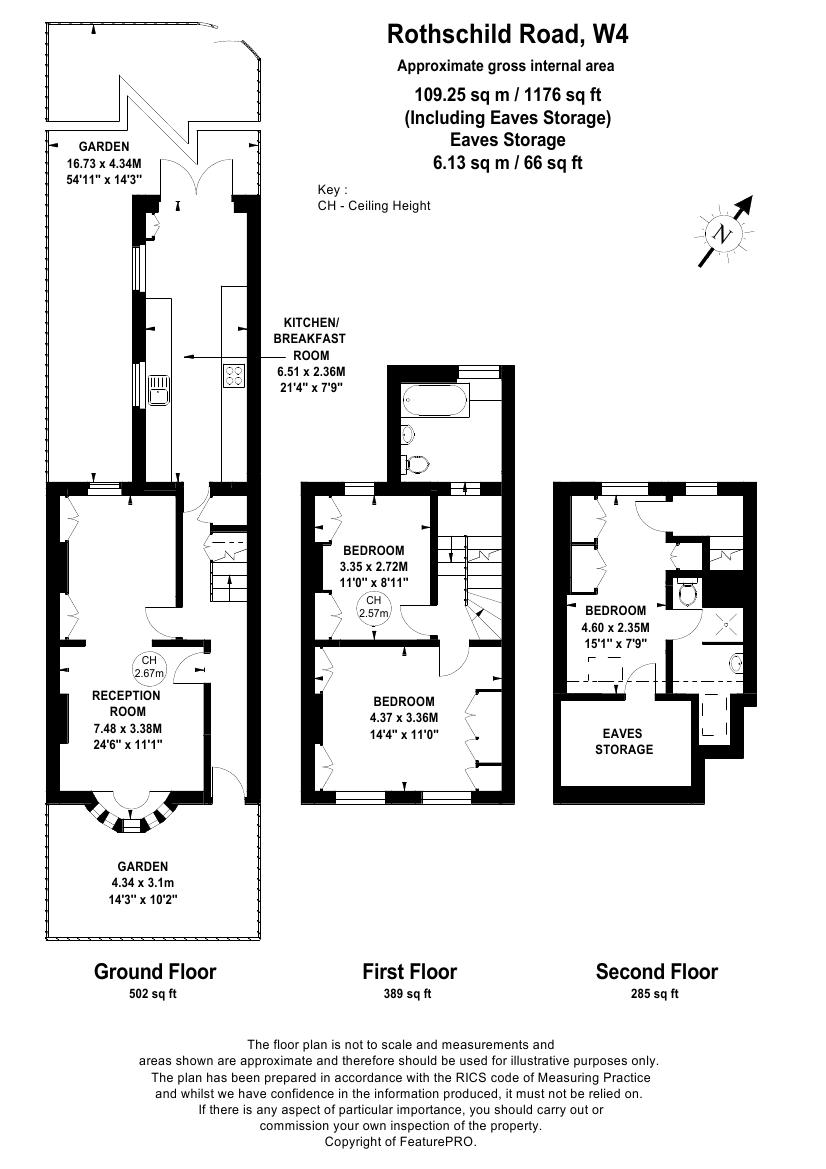 3 Bedrooms  to rent in Rothschild Road, London W4