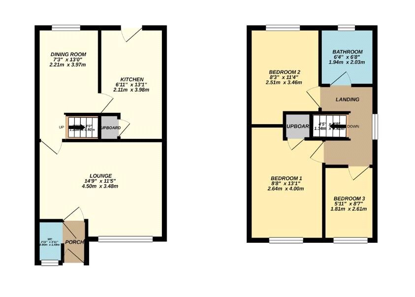 6, Dawes Close, Kent floorplan