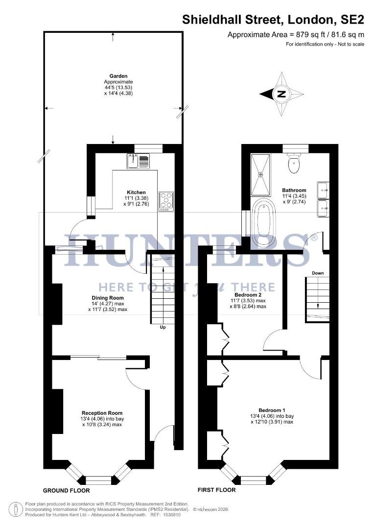 Shieldhall Street, Co-Op Estate floorplan