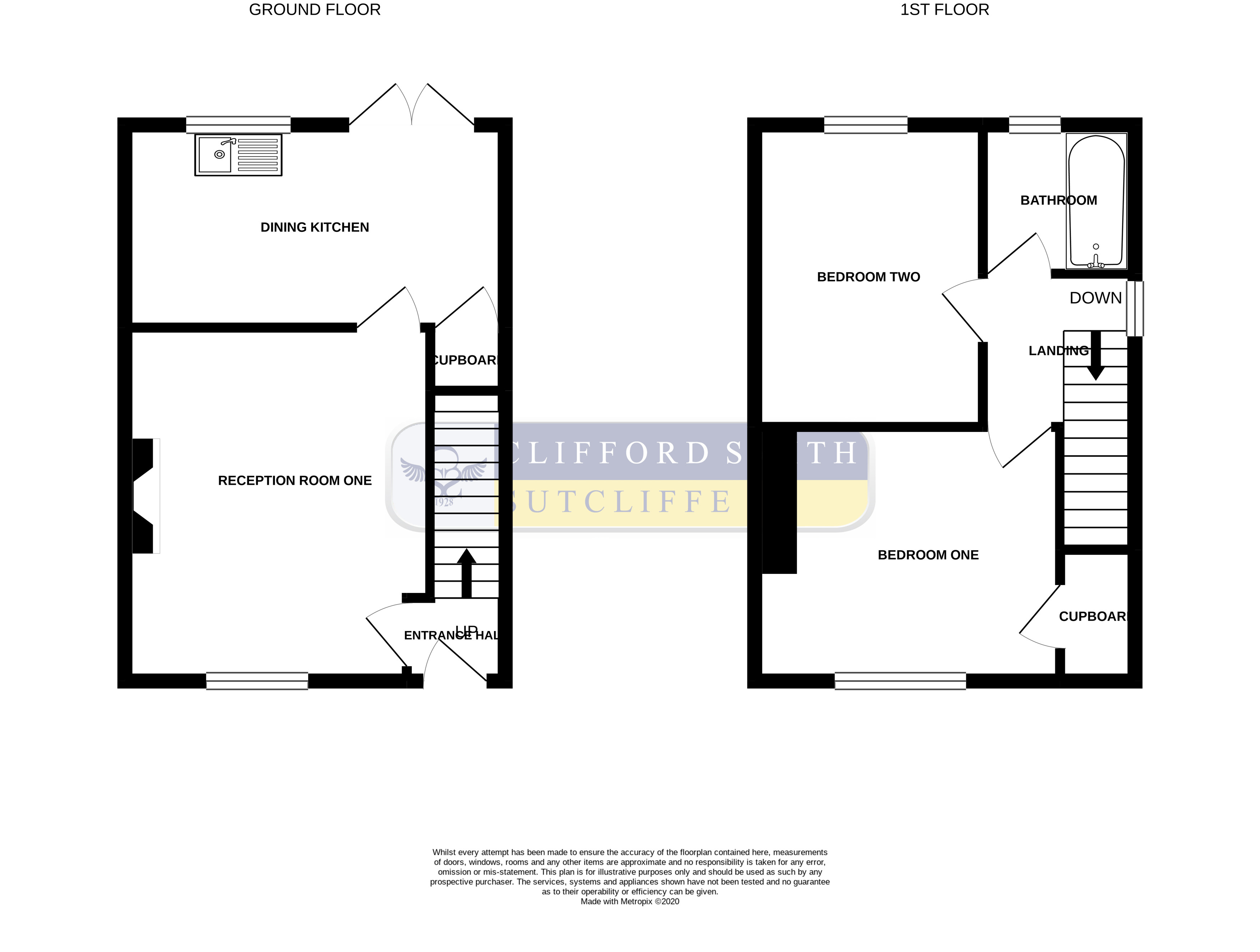 2 bed semidetached house for sale in Devon Grove, Padiham, Burnley