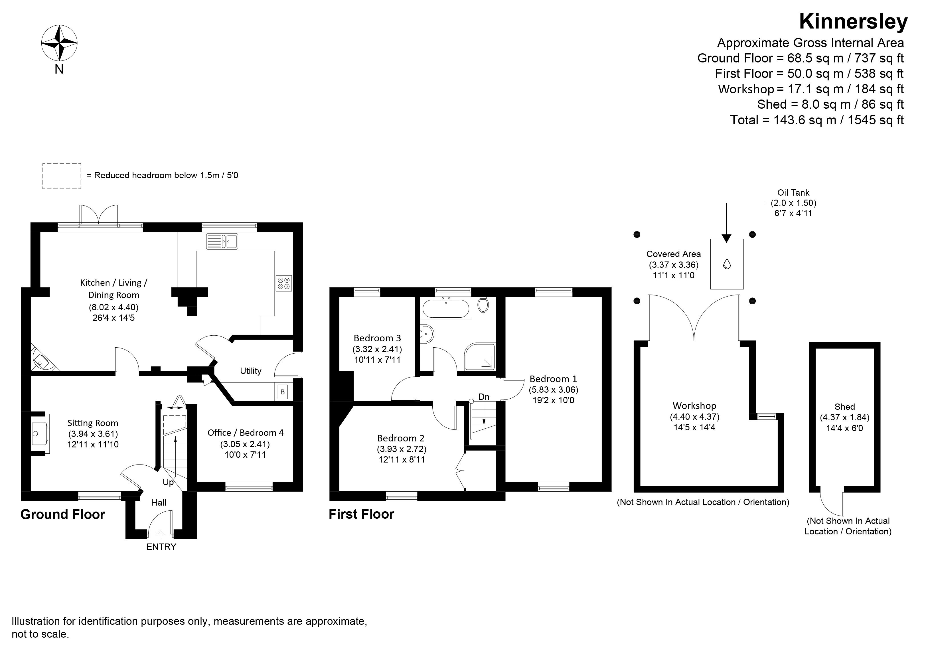 32, Kinnersley, Worcester floorplan