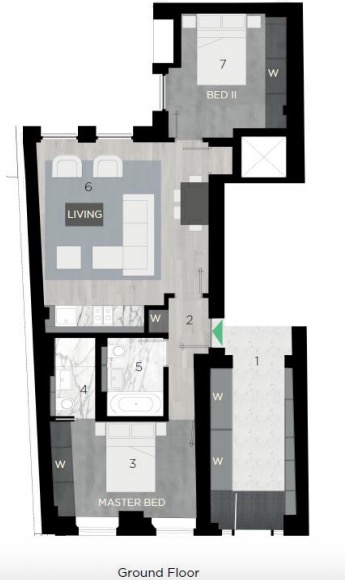 2 Bedrooms Flat to rent in Warwick Court, London WC1R