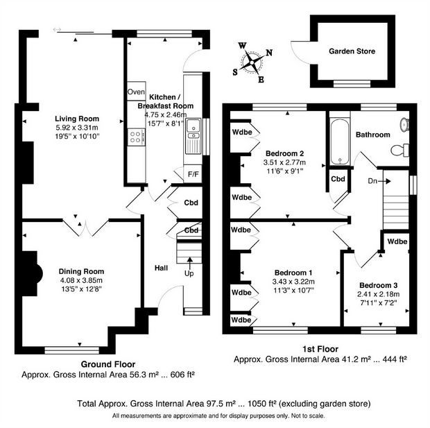 3 Bedrooms Semi-detached house for sale in Rydes Hill Road, Guildford, Surrey GU2