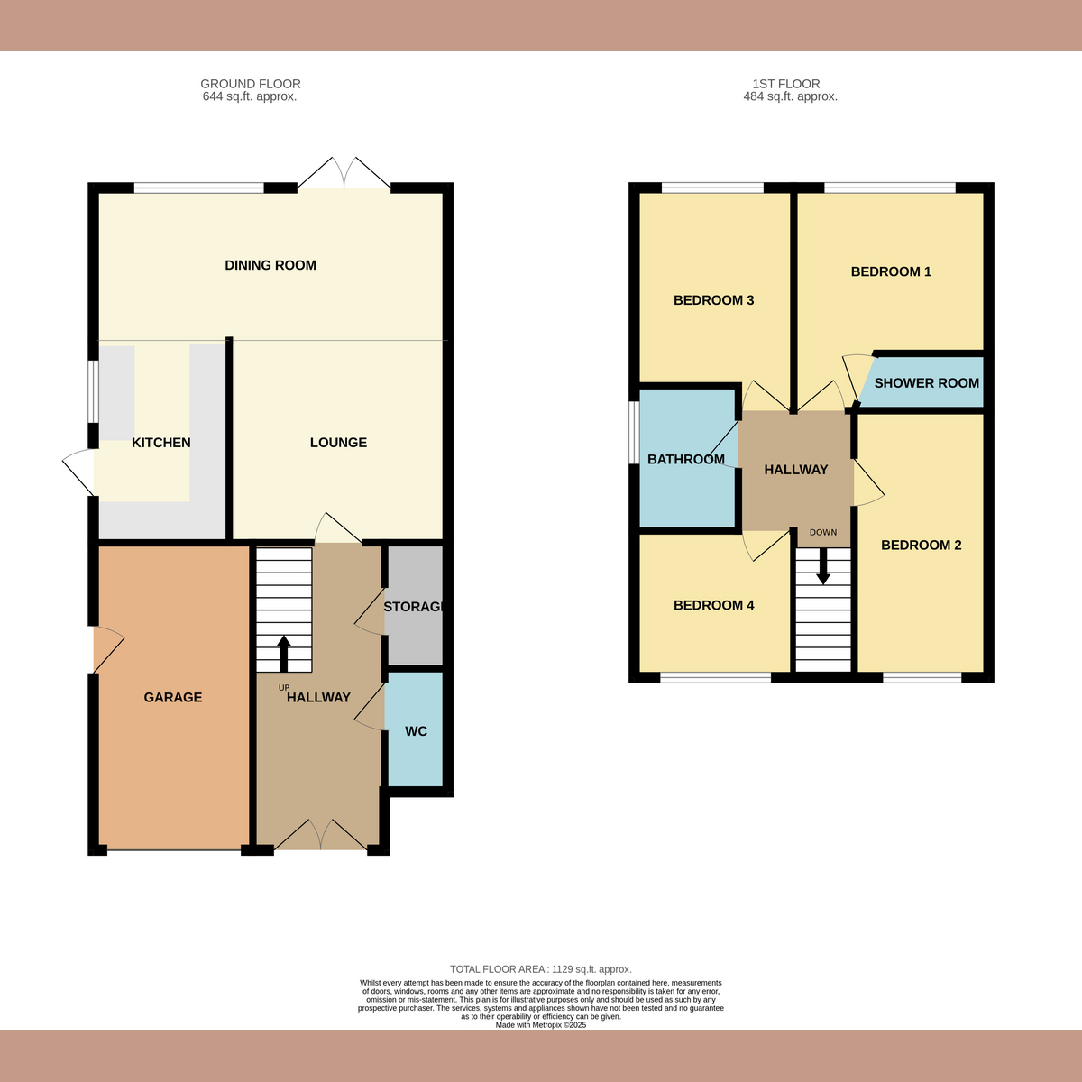 5, Marshalls Close, Rayleigh floorplan