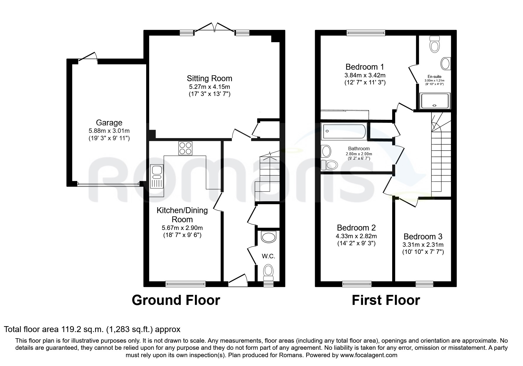 17, Readwin Crescent, Berkshire floorplan