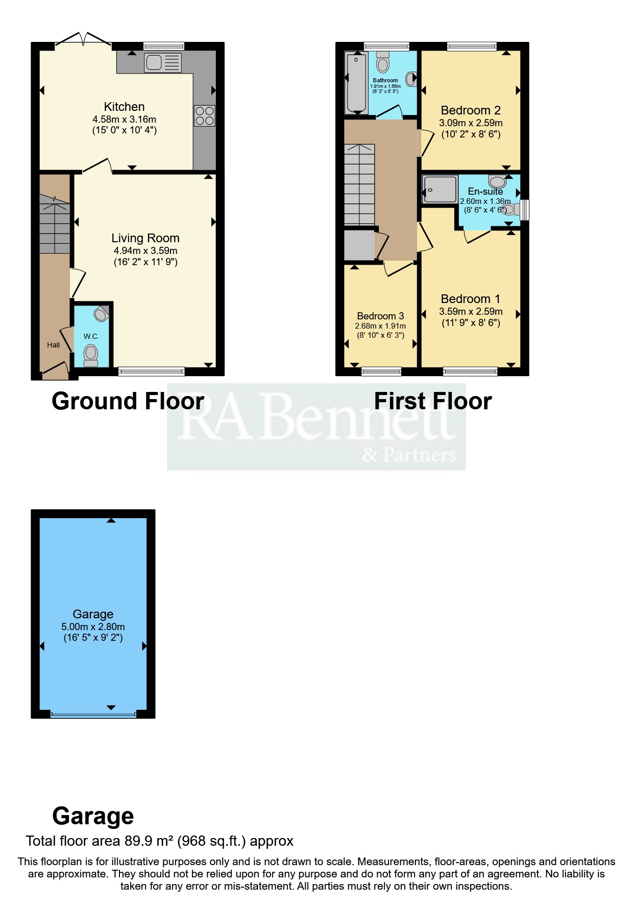 12, Wesson Road, Warwickshire floorplan