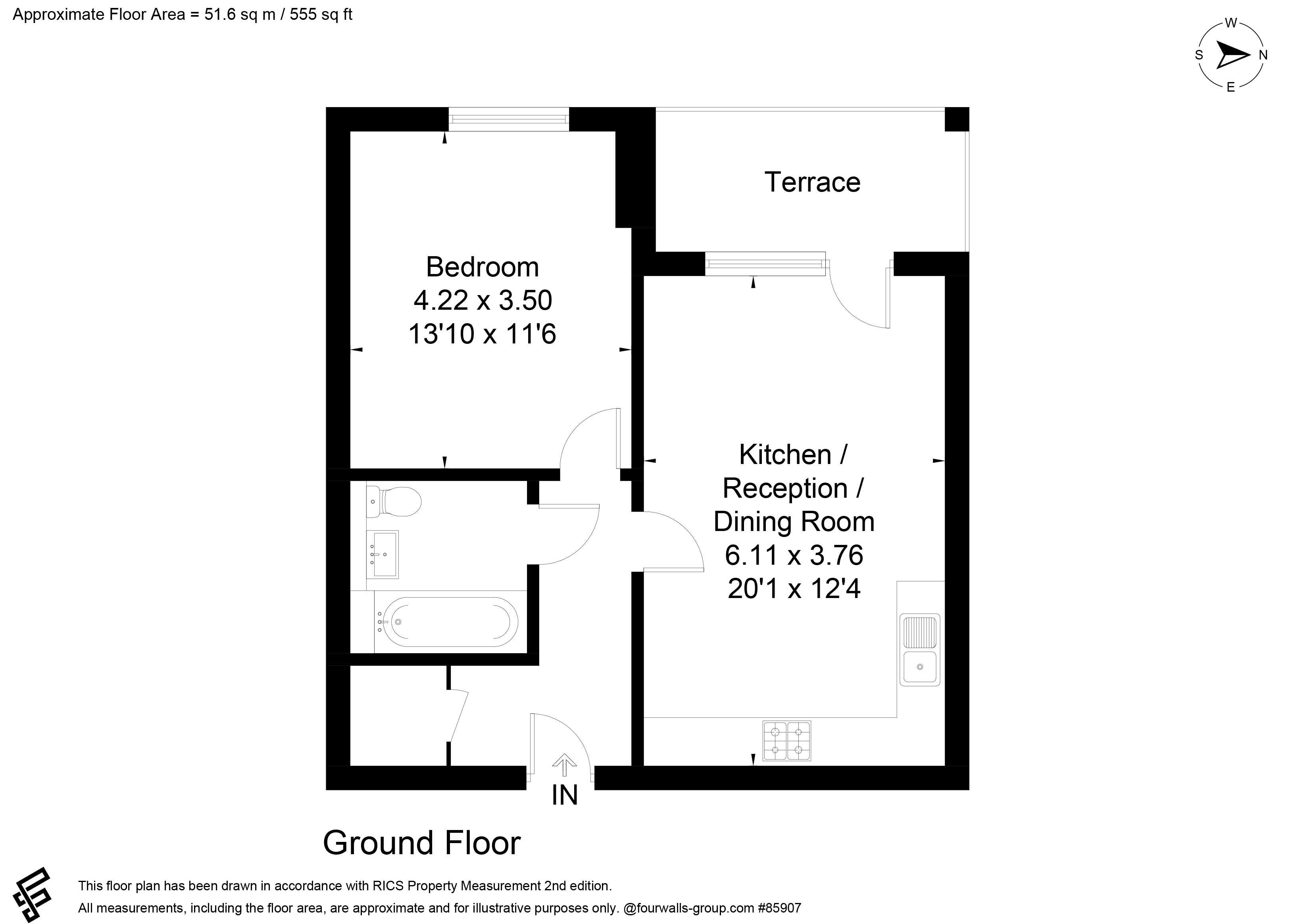 Fowler House, 9 Bowen Drive, Charlton, London floorplan