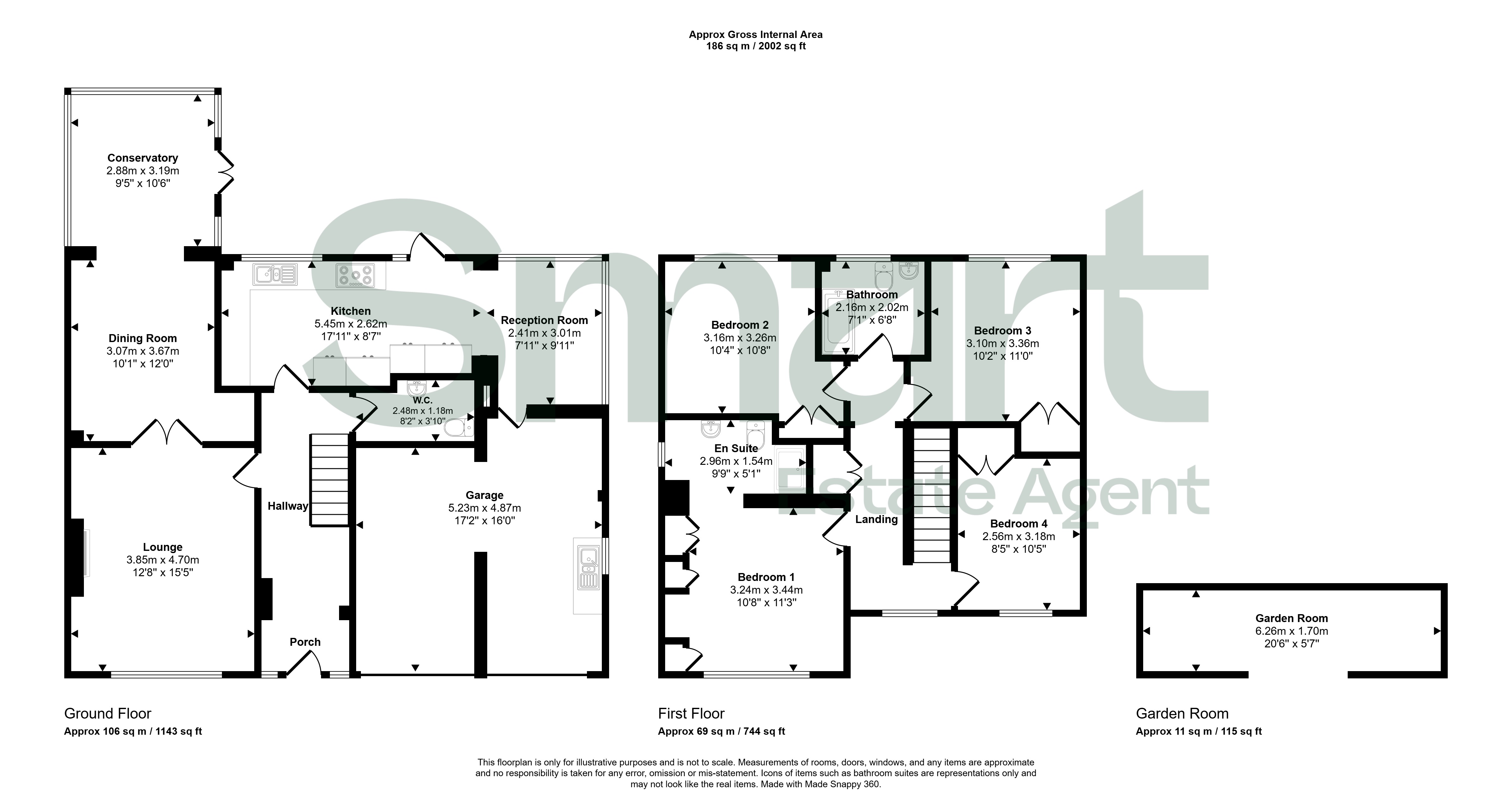 7, Vestry Drive, Exeter floorplan