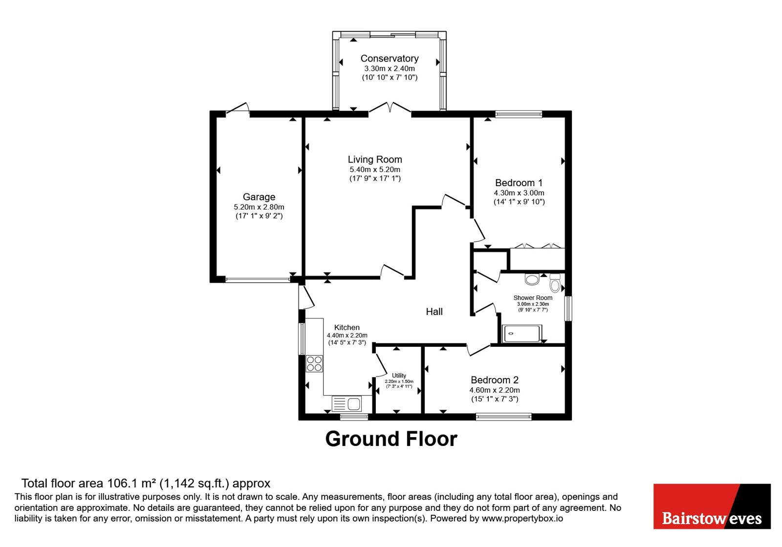 74, Moorsholm Drive, Nottingham floorplan