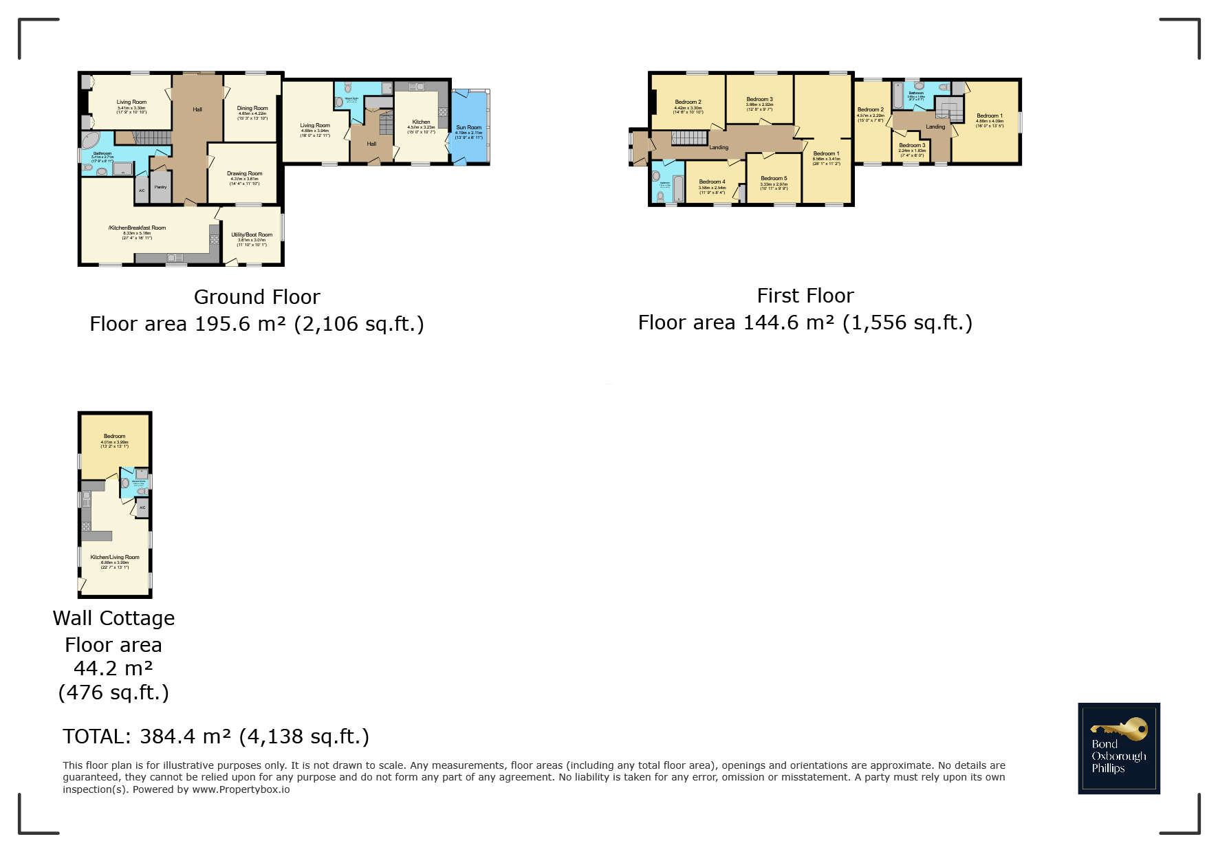 Trew Farmhouse,, Higher Clovelly, Devon floorplan