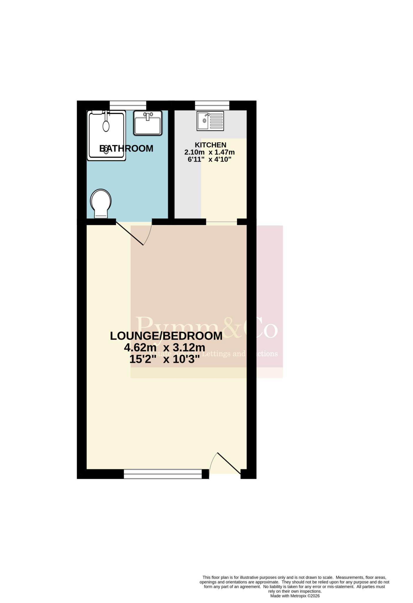 16, Mandells Court, Norwich floorplan