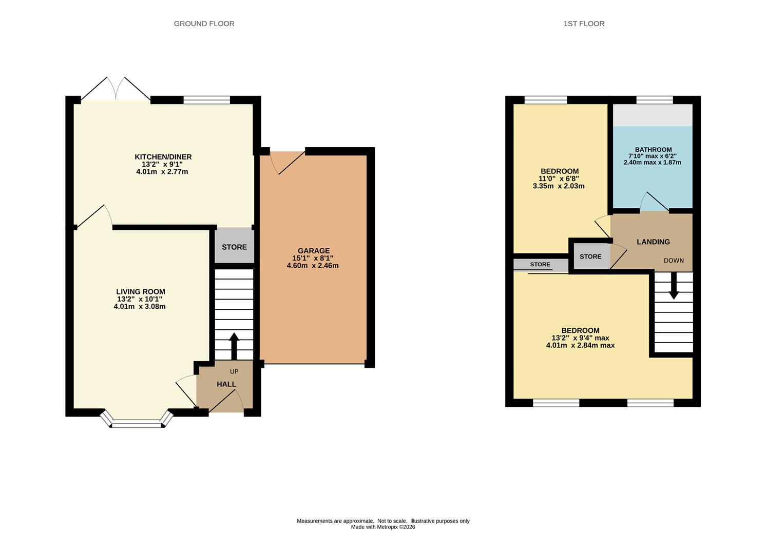 53, Mainwaring Drive, Wilmslow floorplan