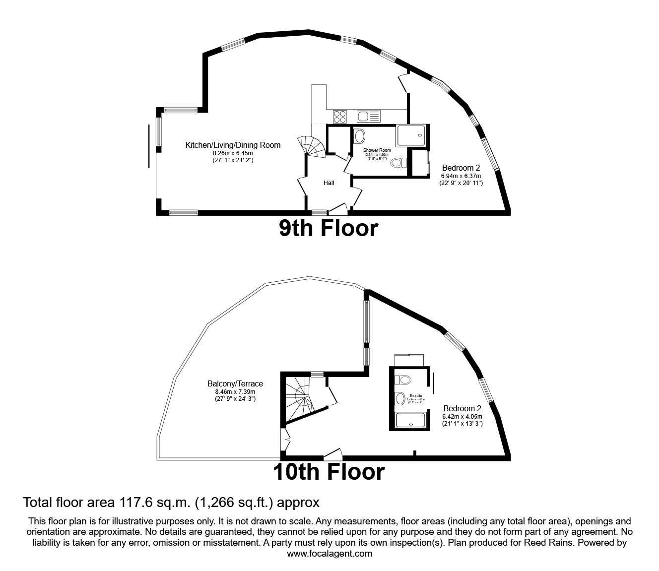 Flat 33, The Green Building, 19, New Wakefield Street, Greater Manchester floorplan