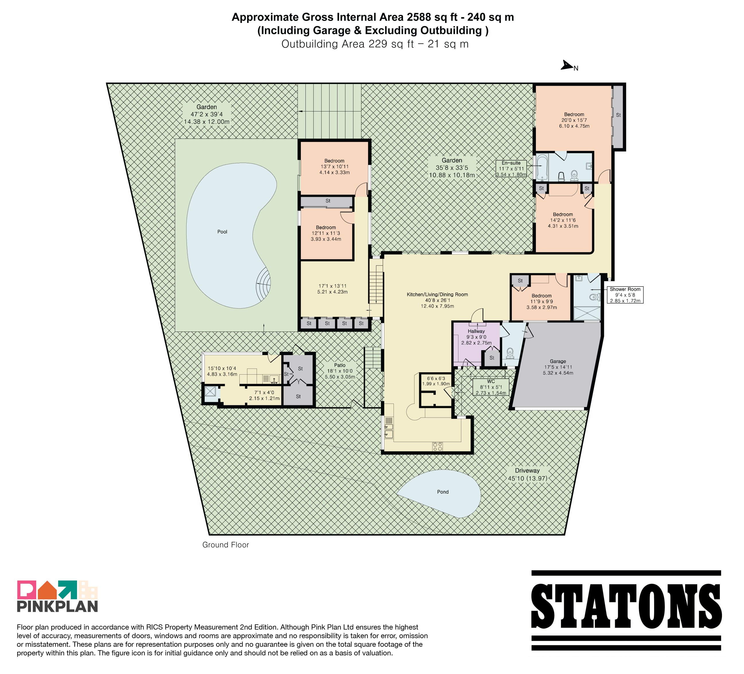 29, Beech Hill Avenue, Hadley Wood floorplan