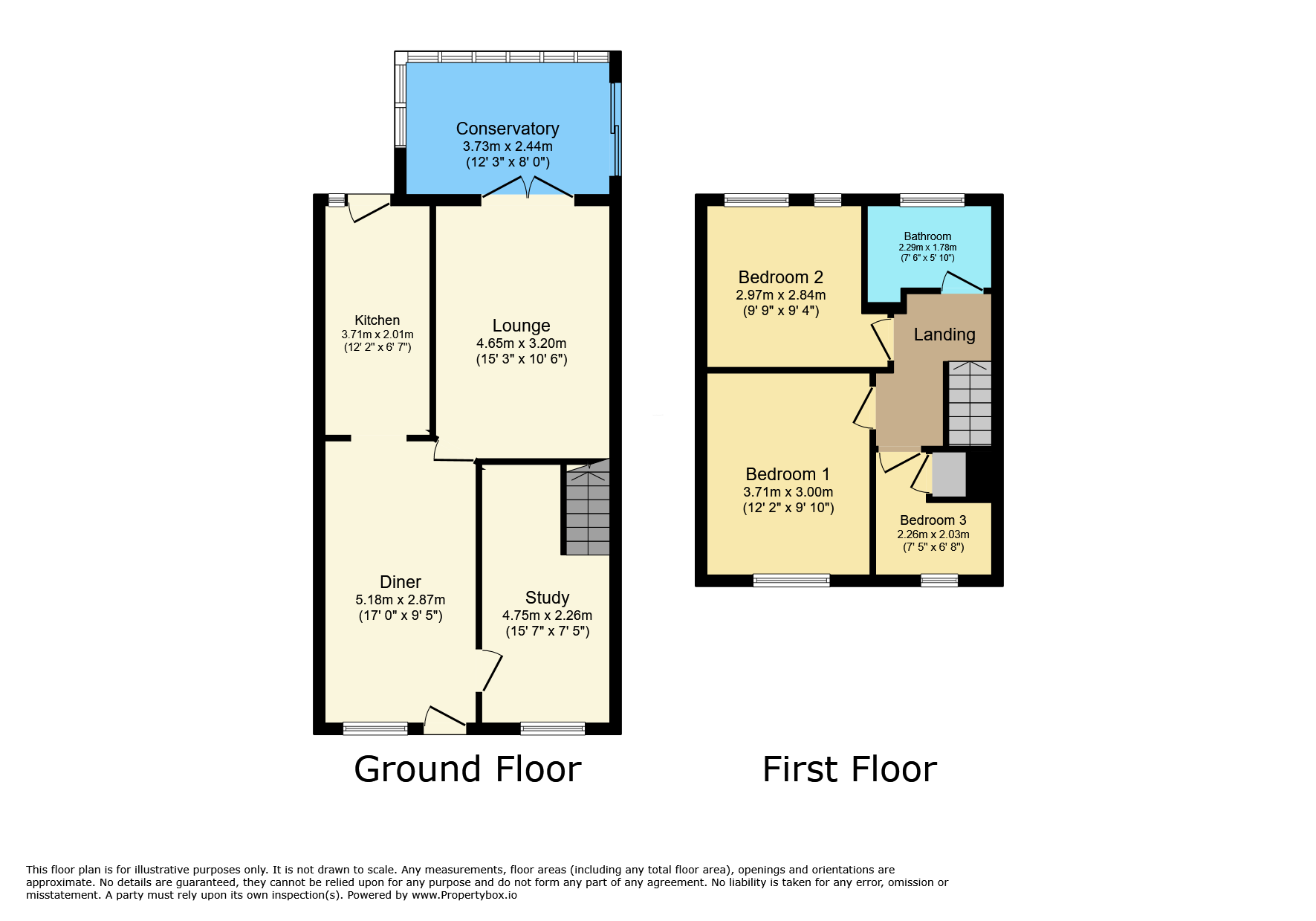 21, Foxglove Way, Chelmsford floorplan