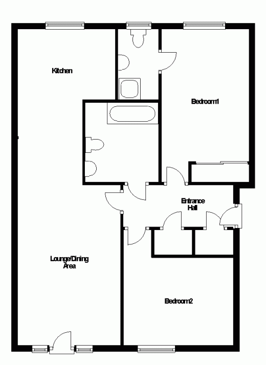 2 Bedrooms Flat to rent in Lumley Road, Horley, Surrey RH6