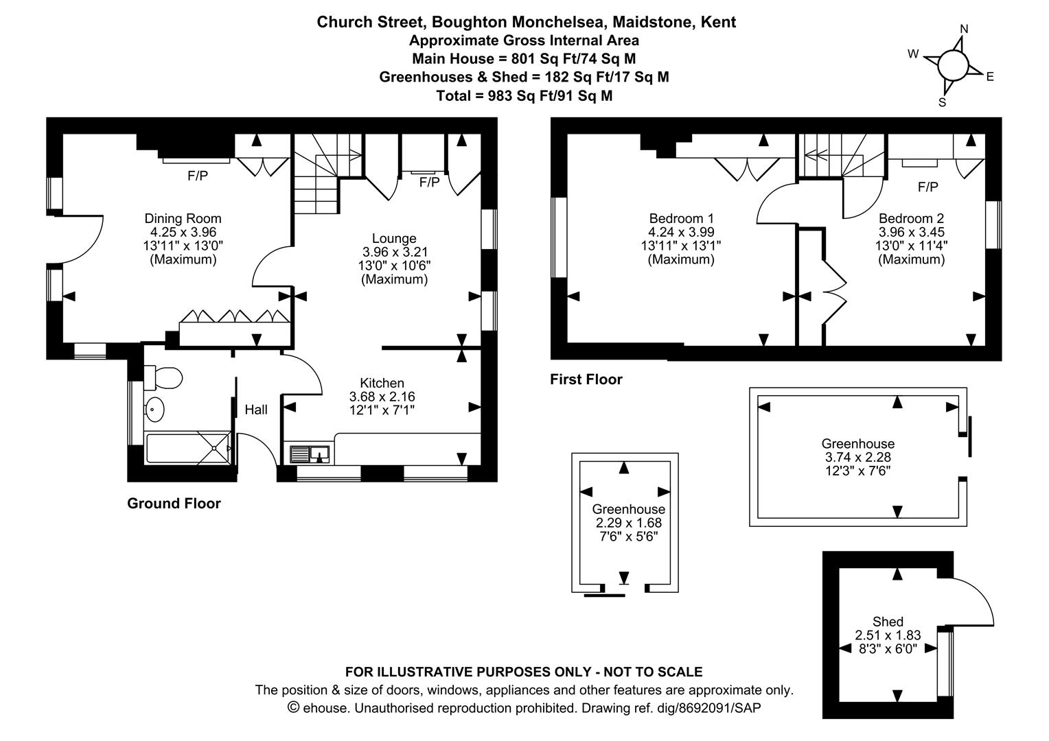 84, Church Street, Maidstone floorplan