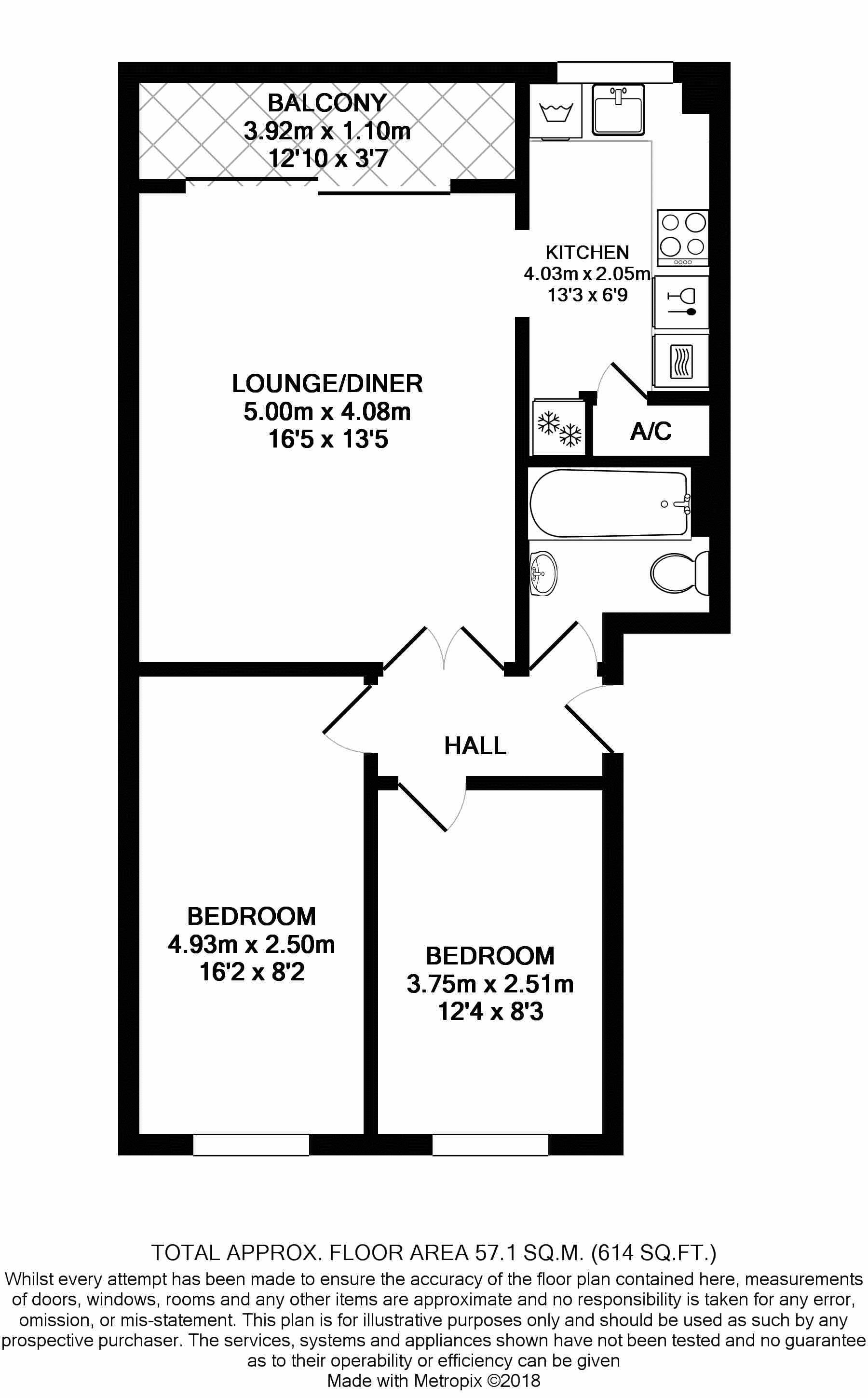 2 Bedrooms Flat for sale in High Street, Weston, Bath BA1