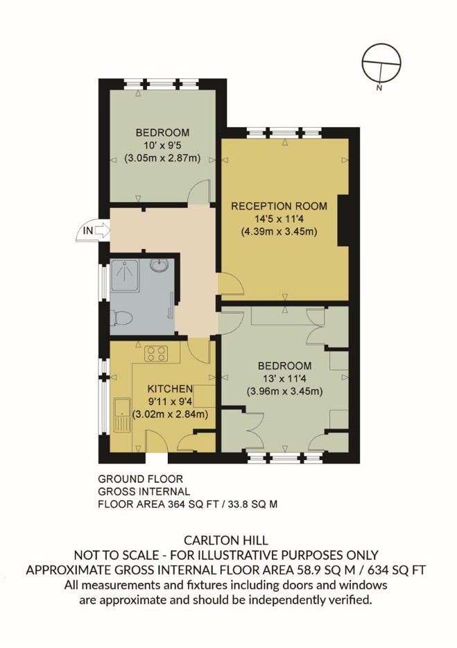 26 Carlton Hill, Herne Bay floorplan