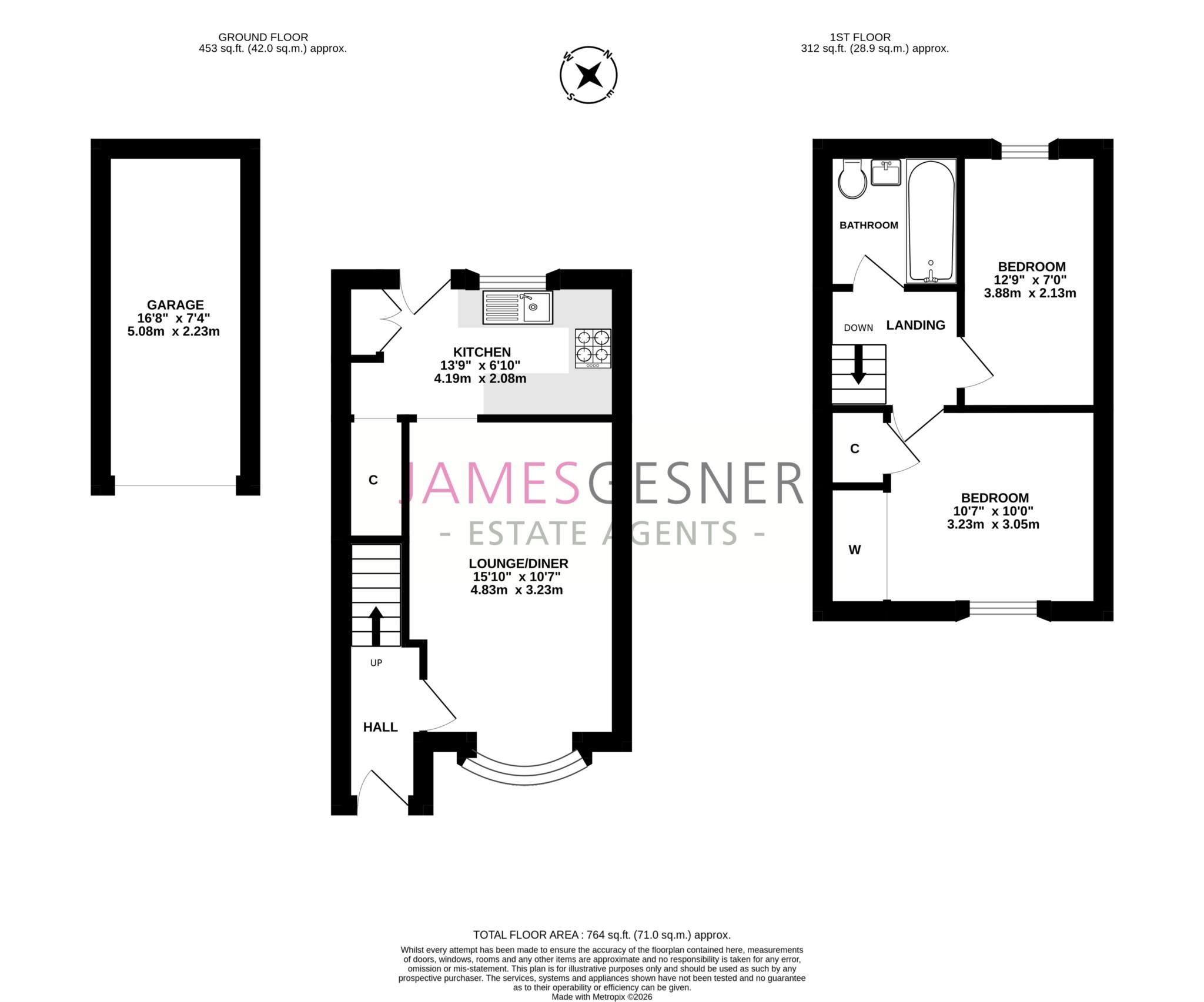 11, Offas Close, Wallingford floorplan