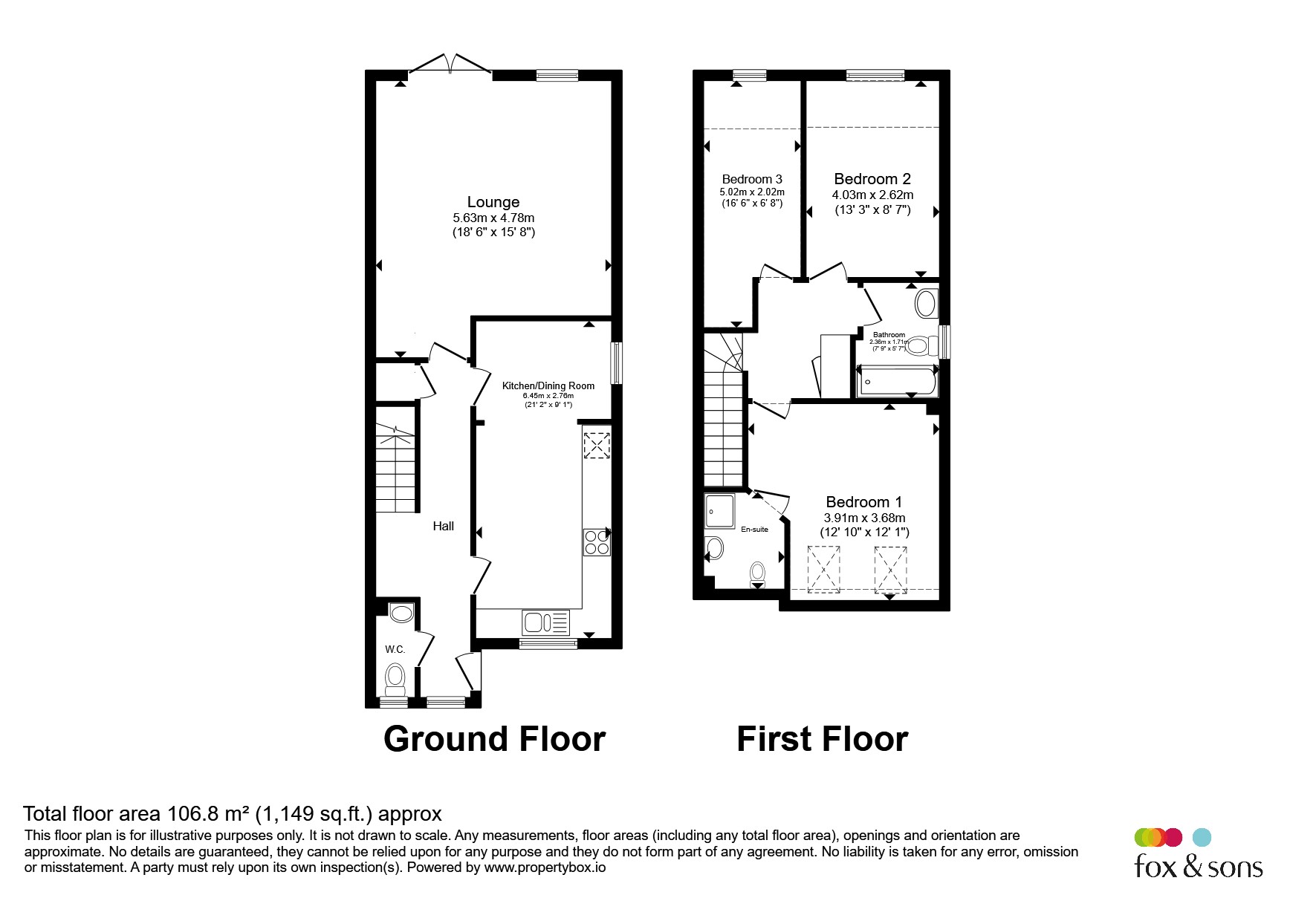 8, Hamilton Close, Waterlooville floorplan