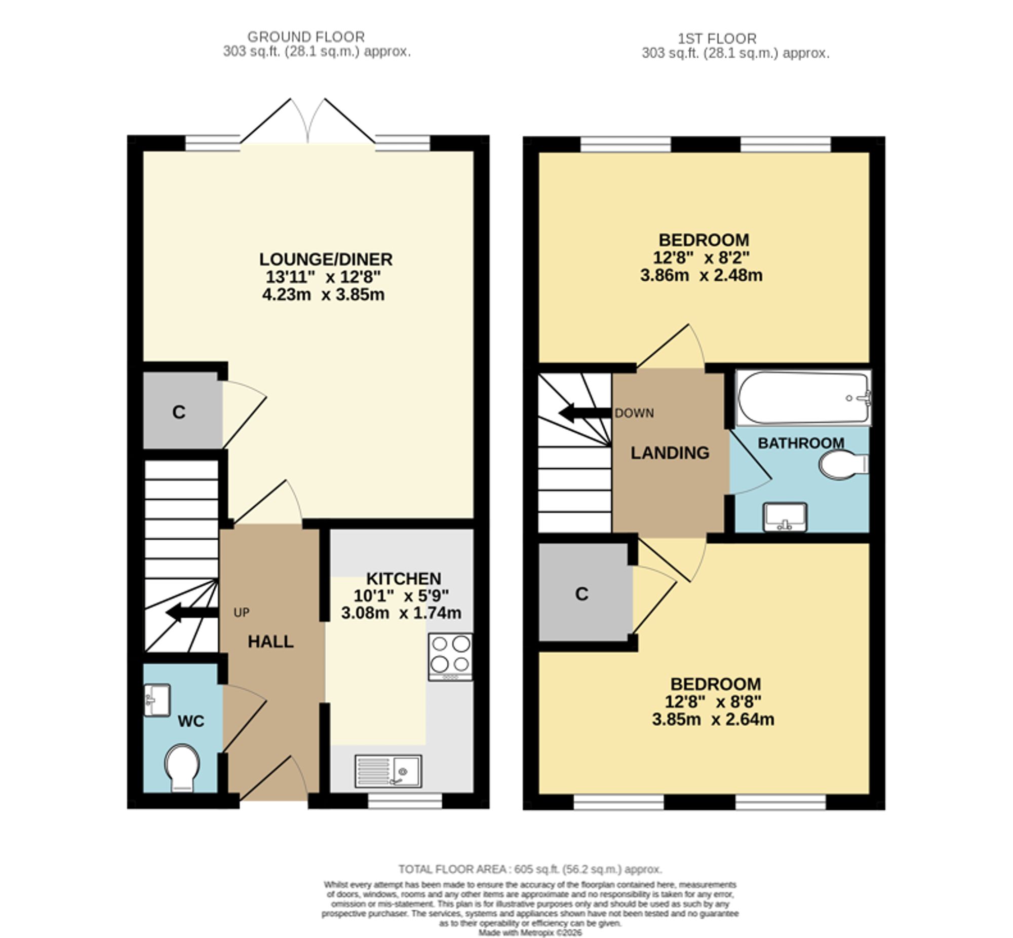 29 Tanners Brook Close, Southampton floorplan