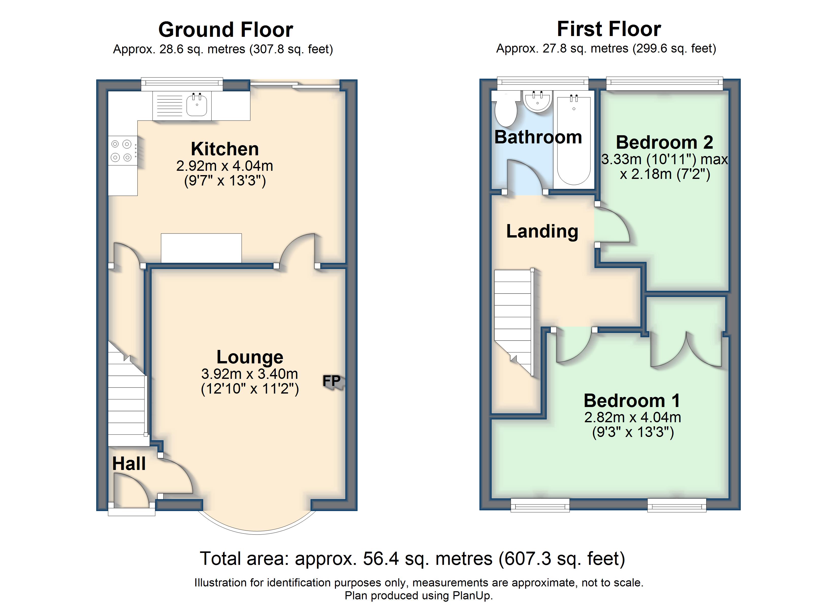 2 Bedrooms Semi-detached house to rent in Caernarvon Close, Stretton, Burton-On-Trent DE13