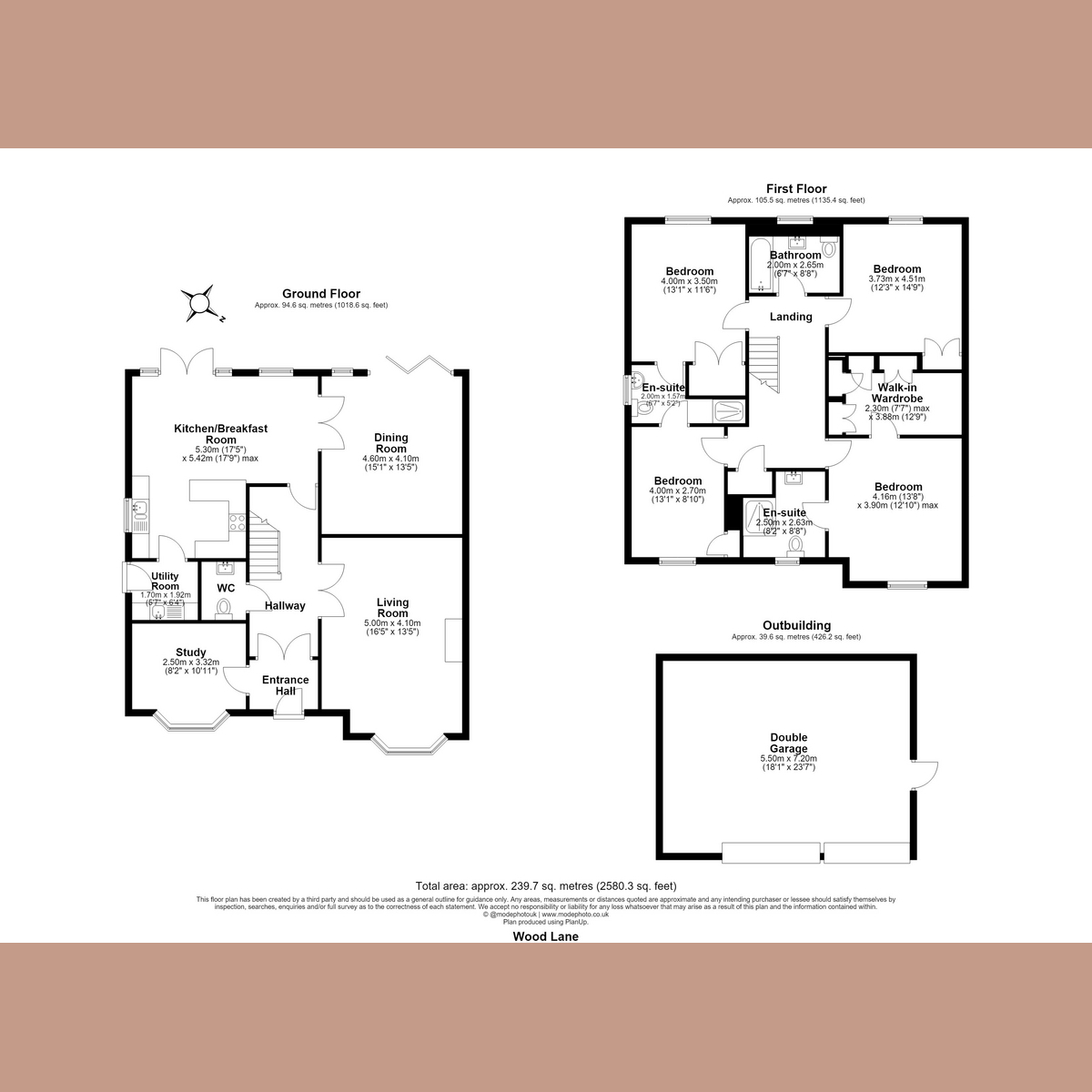 3, Wood Lane, Hockley floorplan
