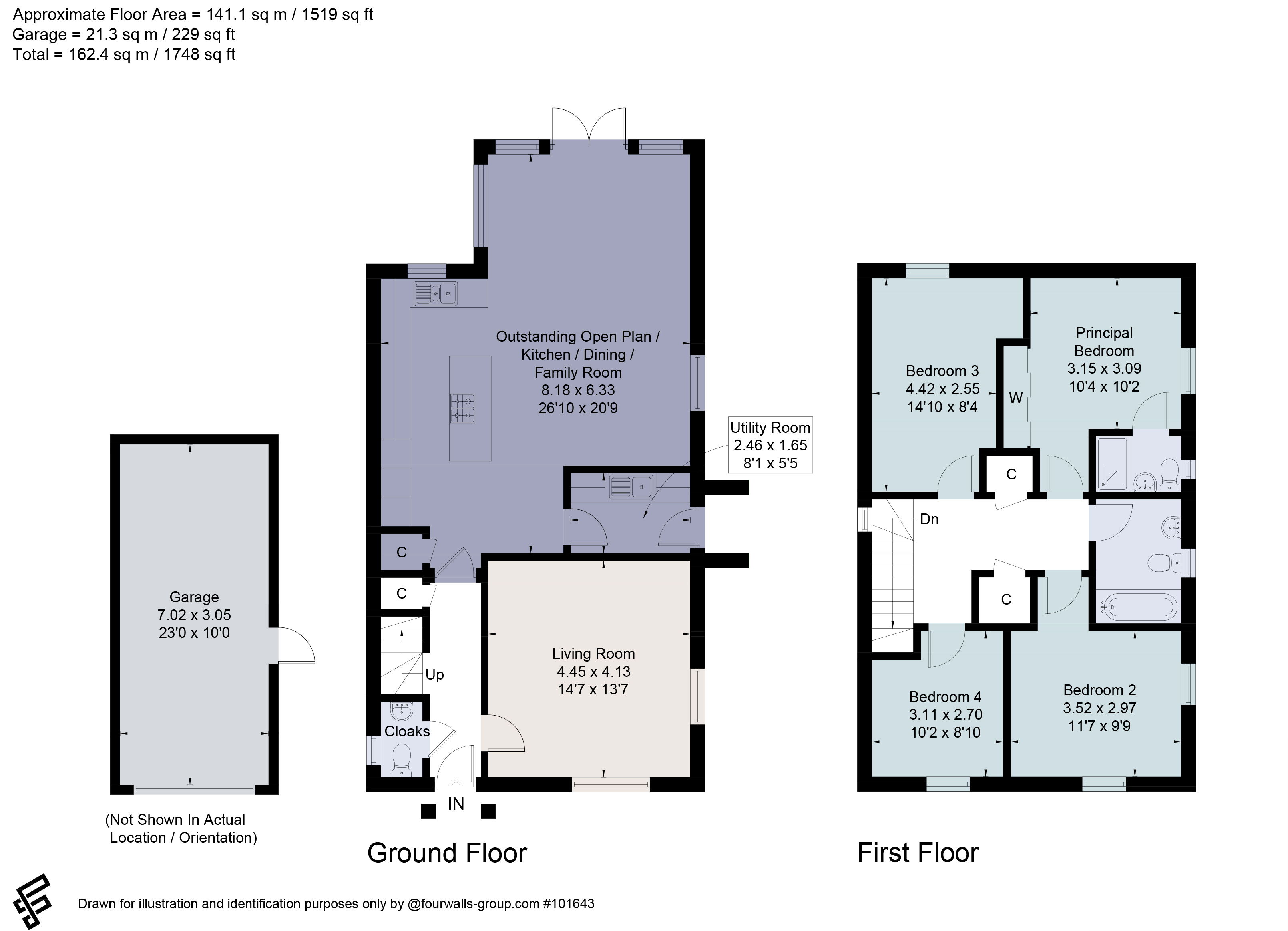 22, Ryves Vale, Clevedon floorplan