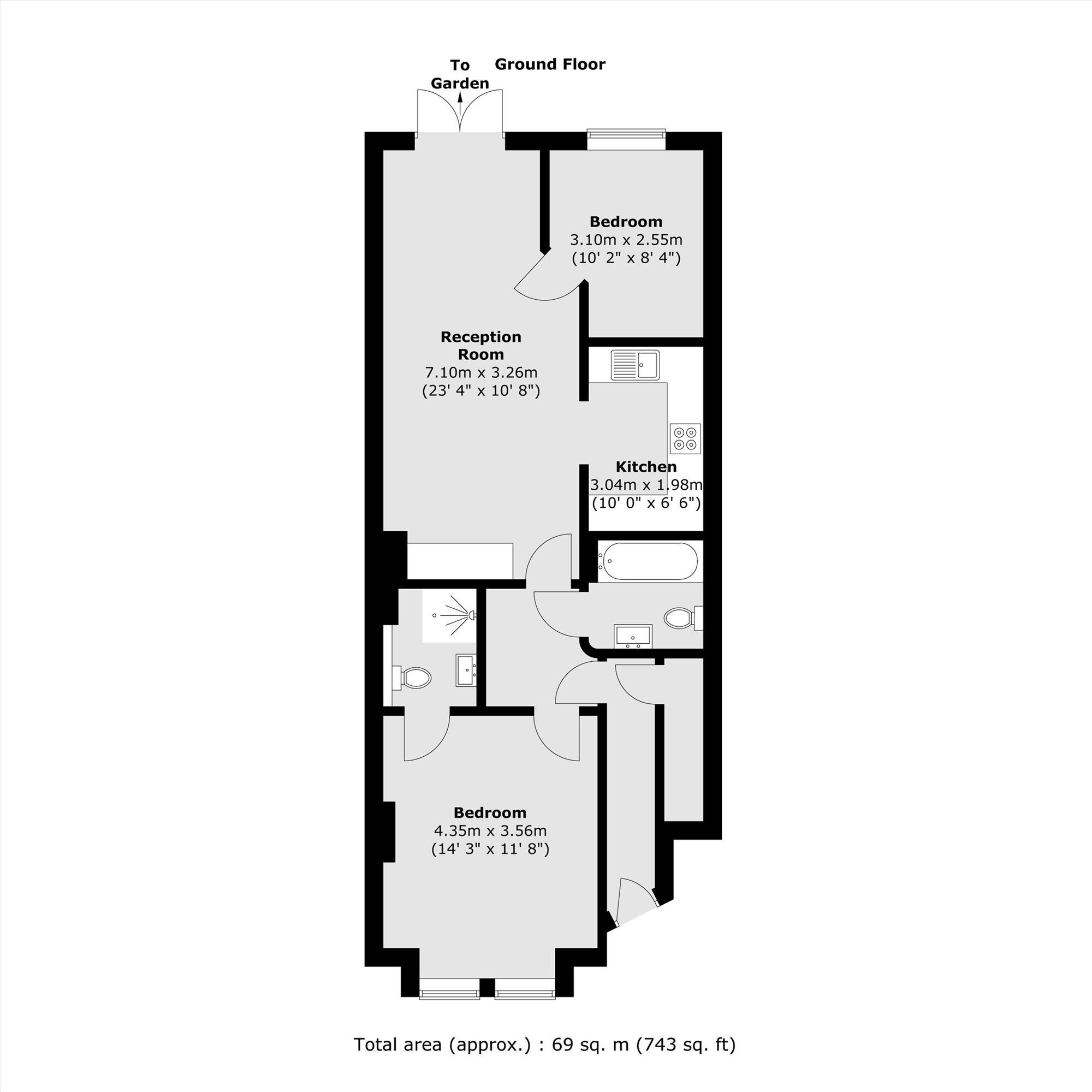 Lawrence House, Lawrence Road, London floorplan