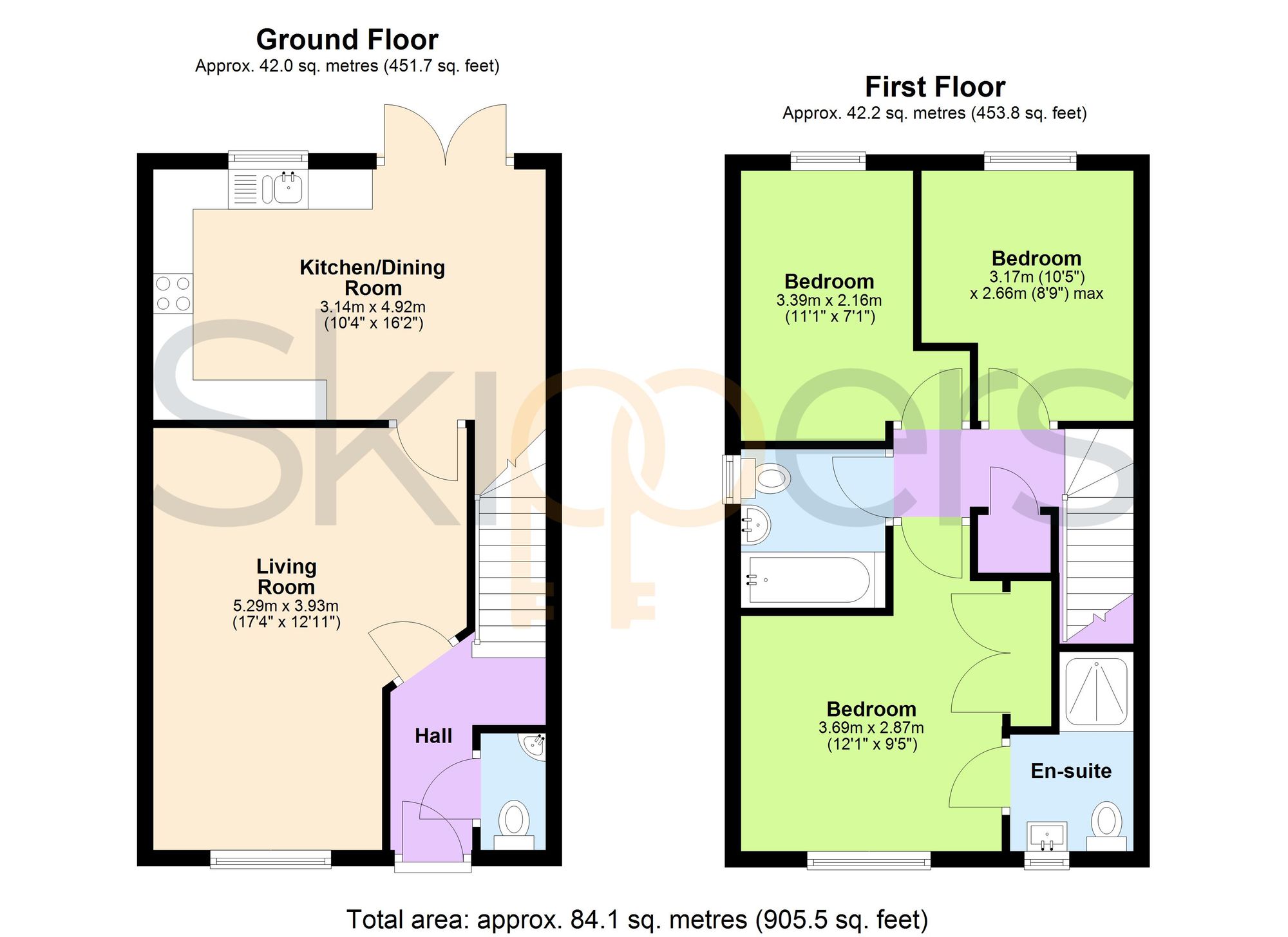 81 Ryeland Way, Ashford floorplan