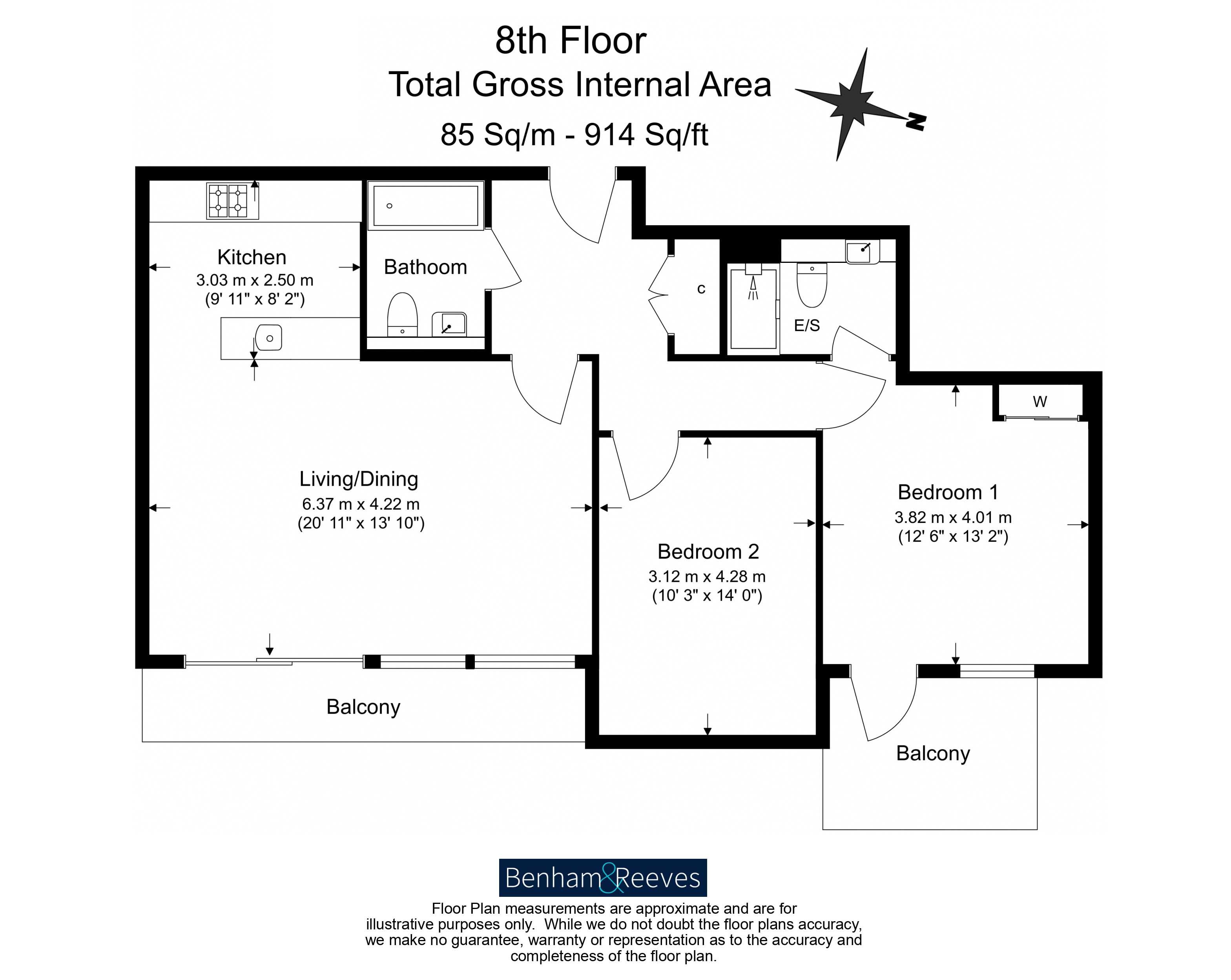 Longfield Avenue, Ealing floorplan