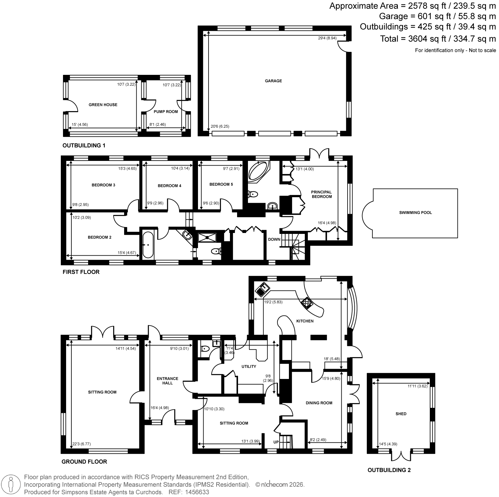 Desborough Lodge,, Walton Lane, Weybridge floorplan