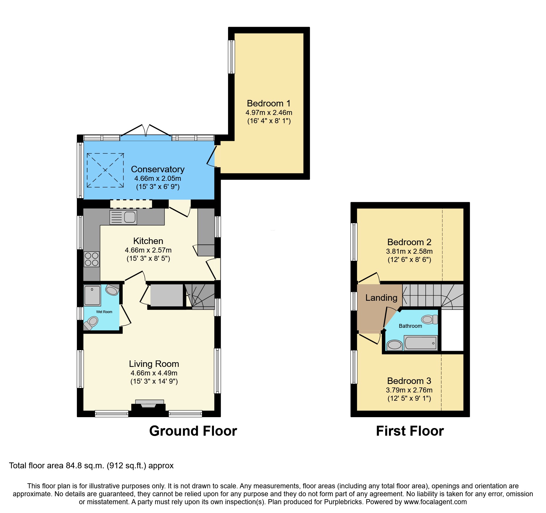 33, Richards Way, Rotherham floorplan