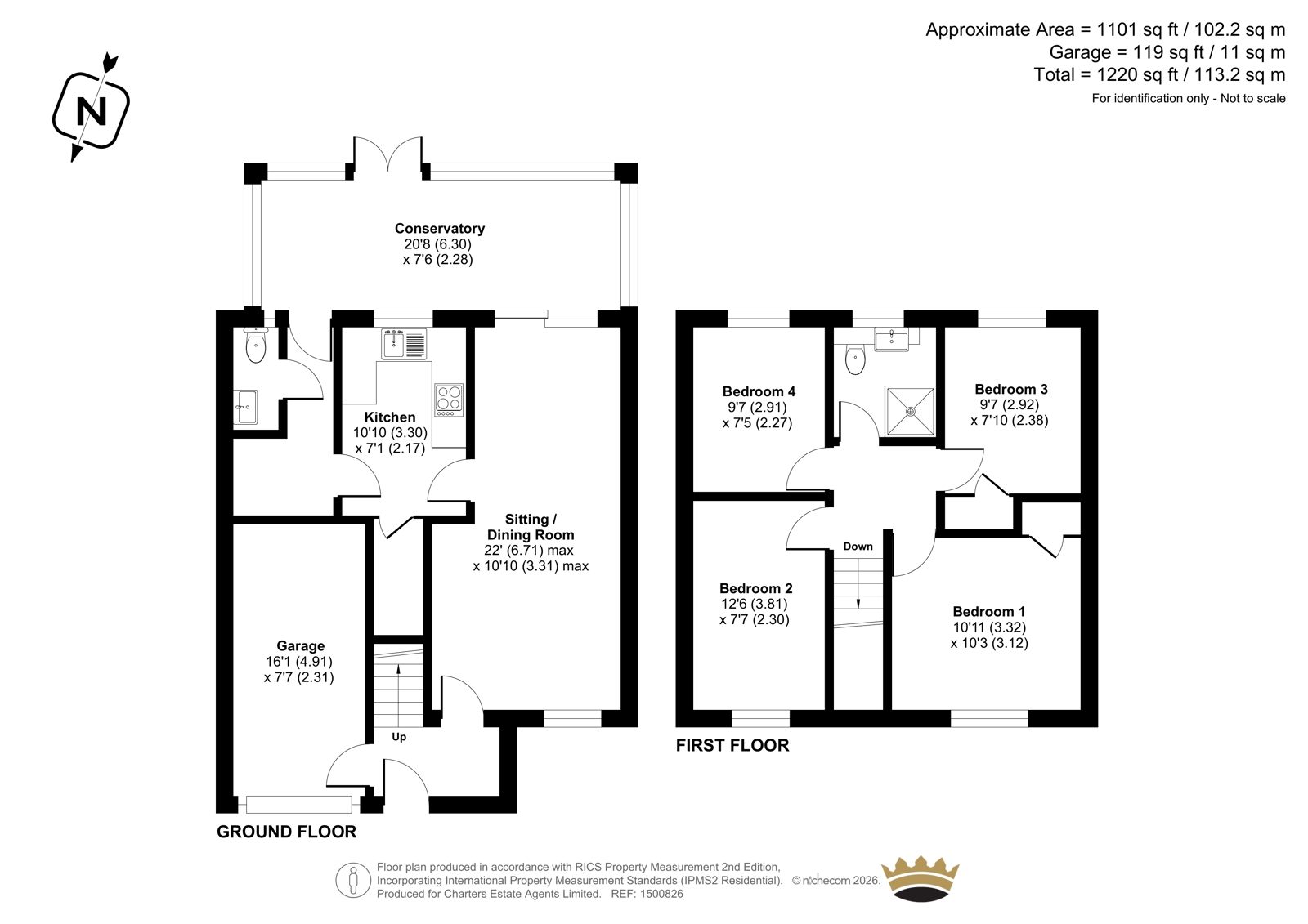 4, Regents Park Gardens, Southampton floorplan