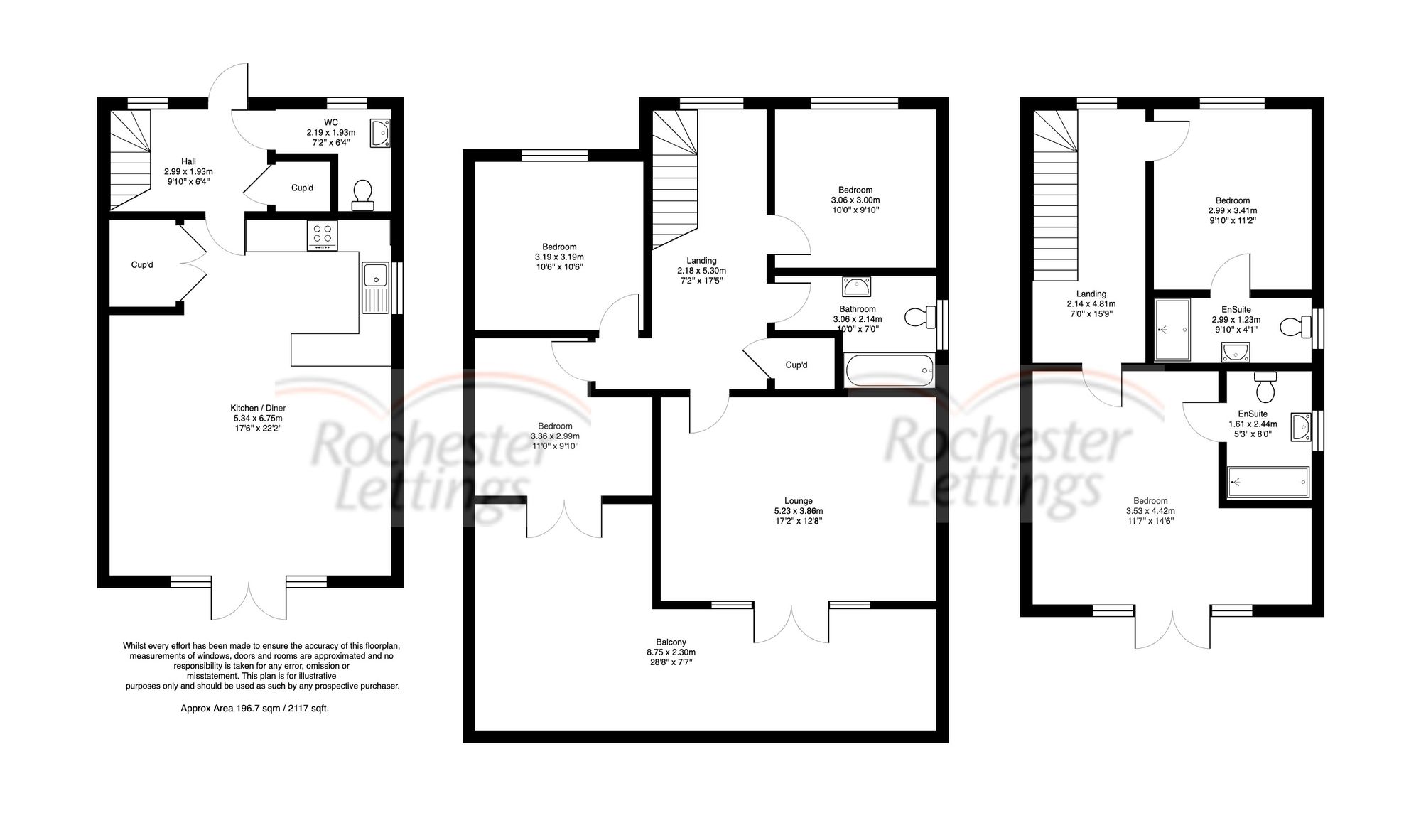32 The Causeway, Chatham floorplan